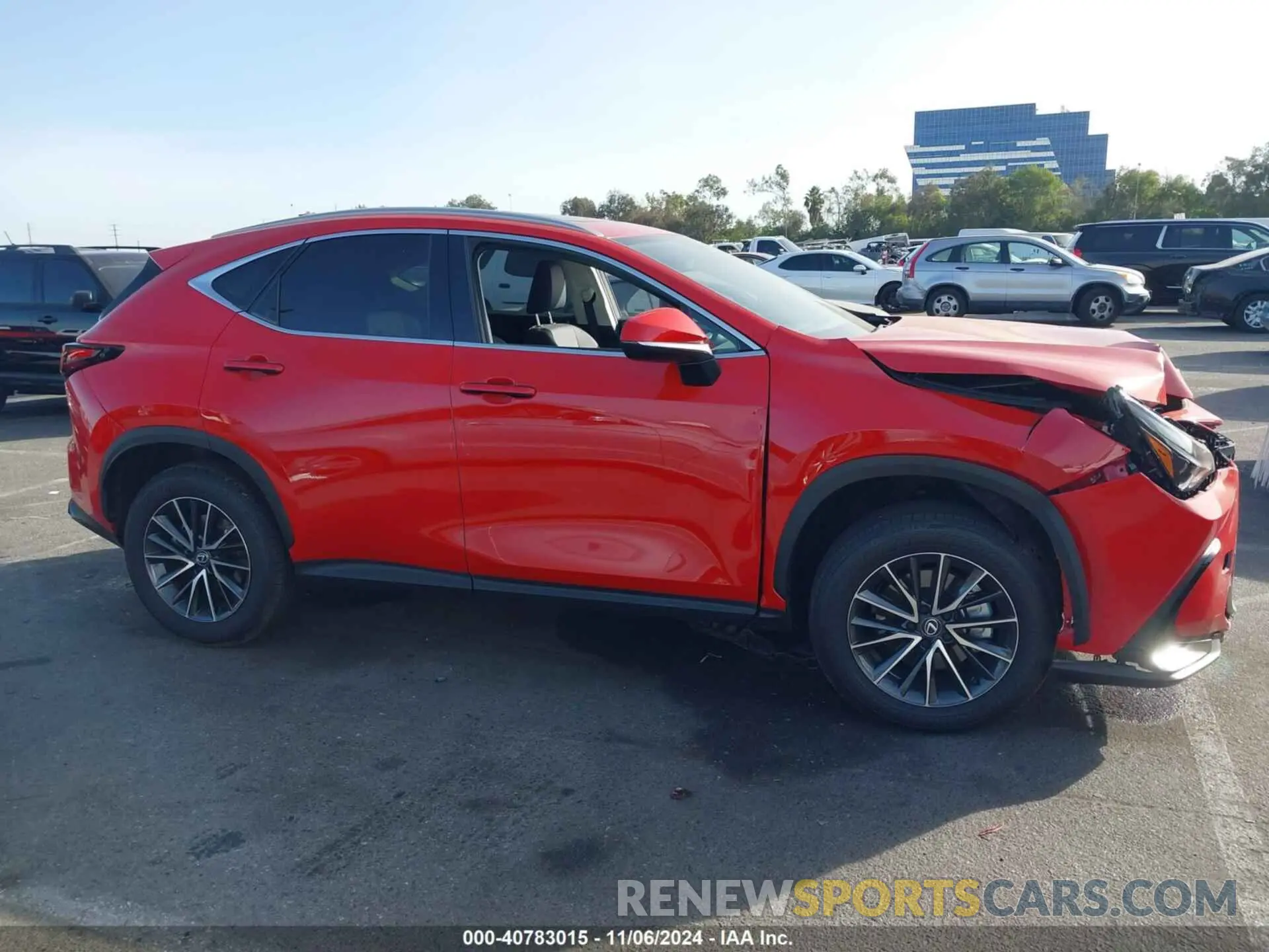 13 Photograph of a damaged car 2T2AGCEZ1RC042684 LEXUS NX 350 2024