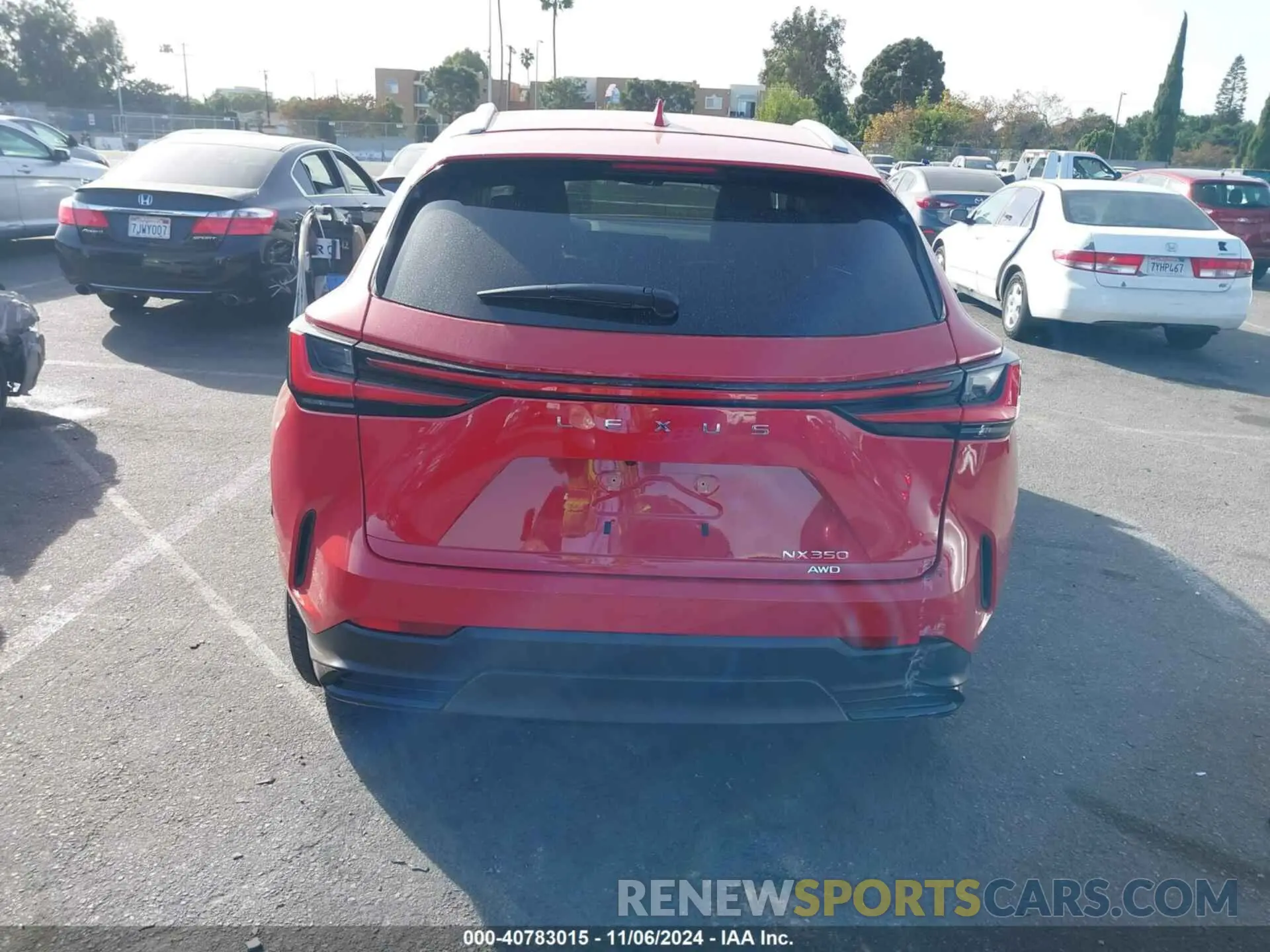 16 Photograph of a damaged car 2T2AGCEZ1RC042684 LEXUS NX 350 2024