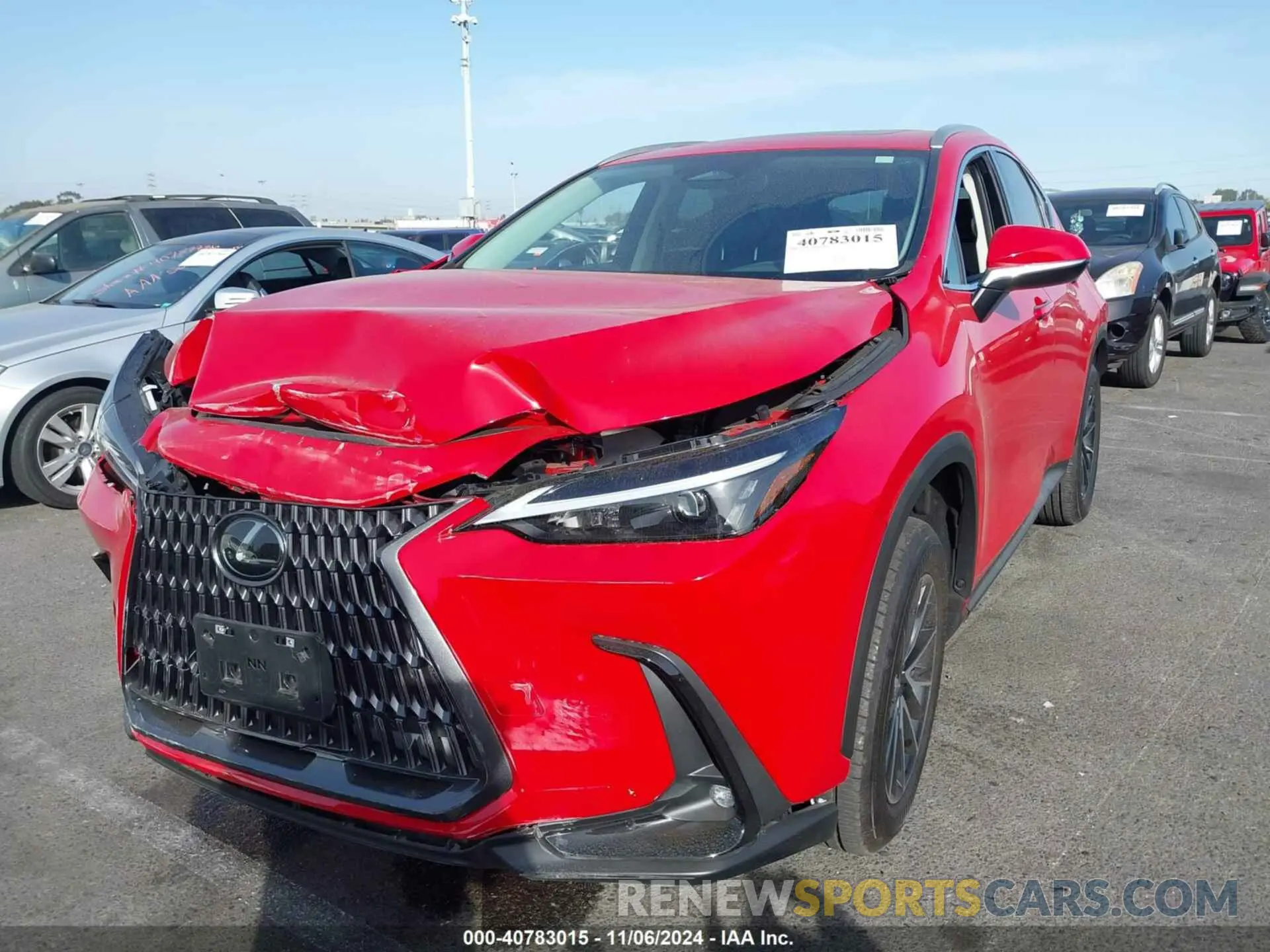 2 Photograph of a damaged car 2T2AGCEZ1RC042684 LEXUS NX 350 2024