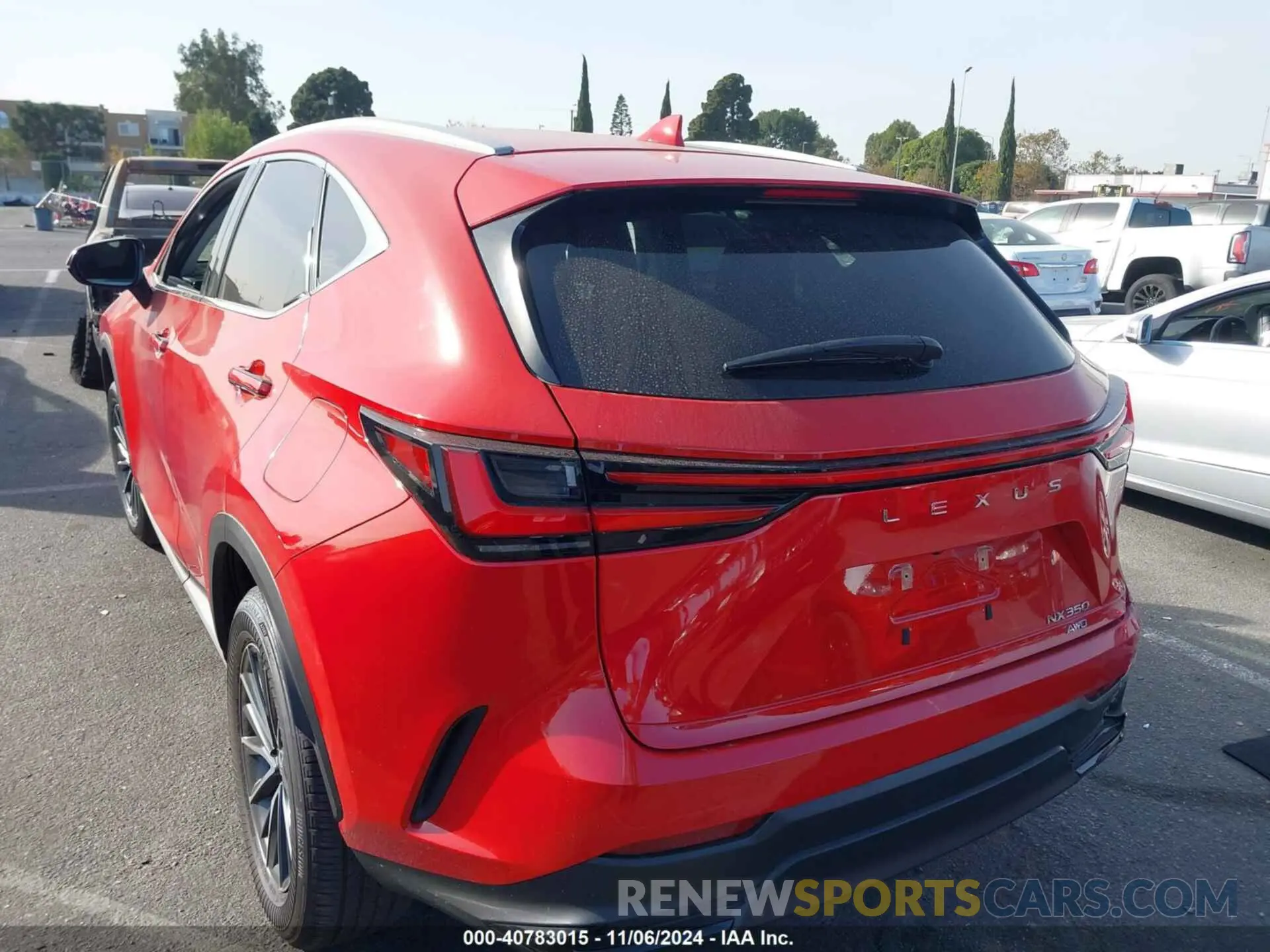 3 Photograph of a damaged car 2T2AGCEZ1RC042684 LEXUS NX 350 2024