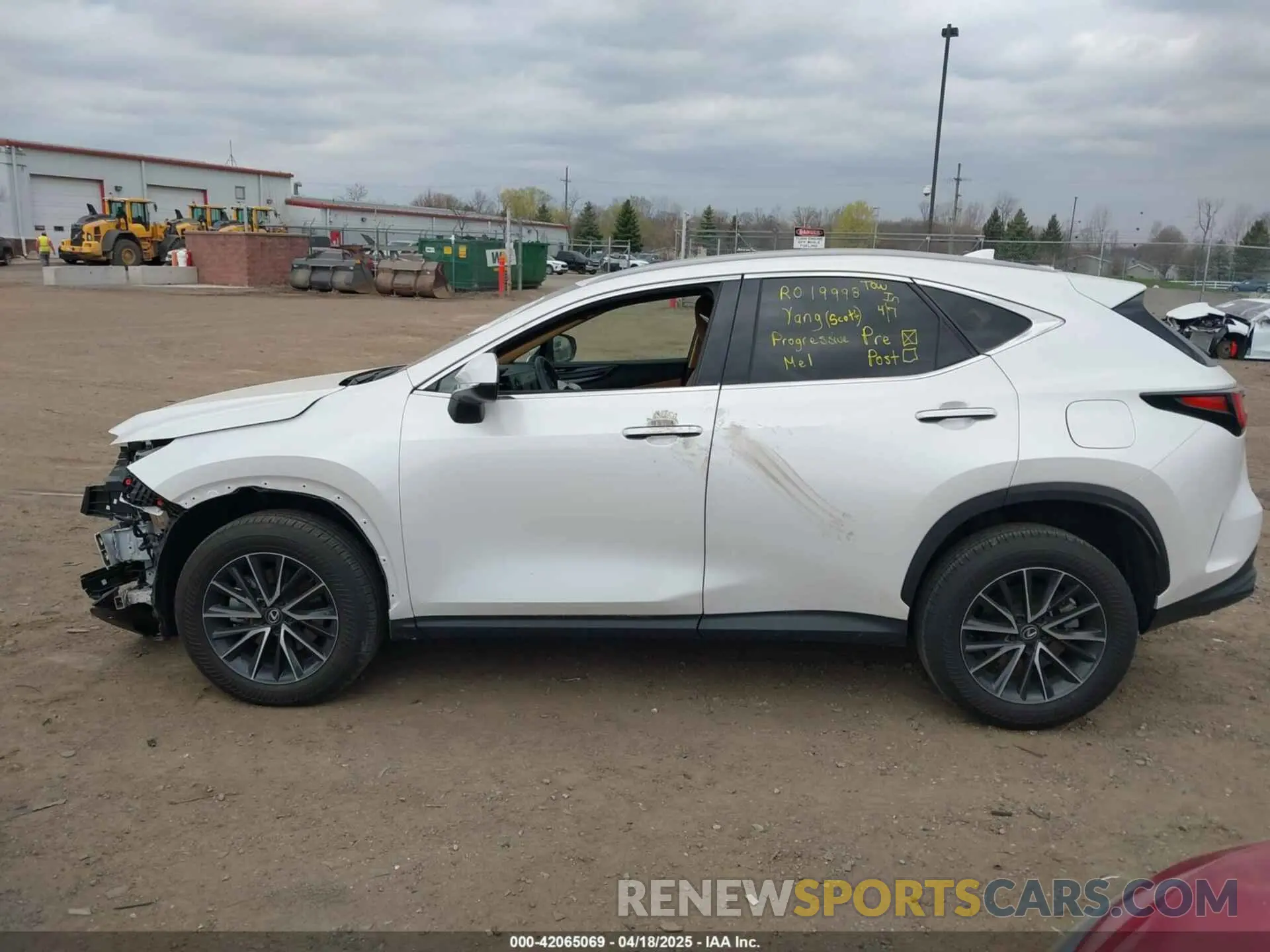 15 Photograph of a damaged car 2T2AGCEZ2RC057372 LEXUS NX 350 2024