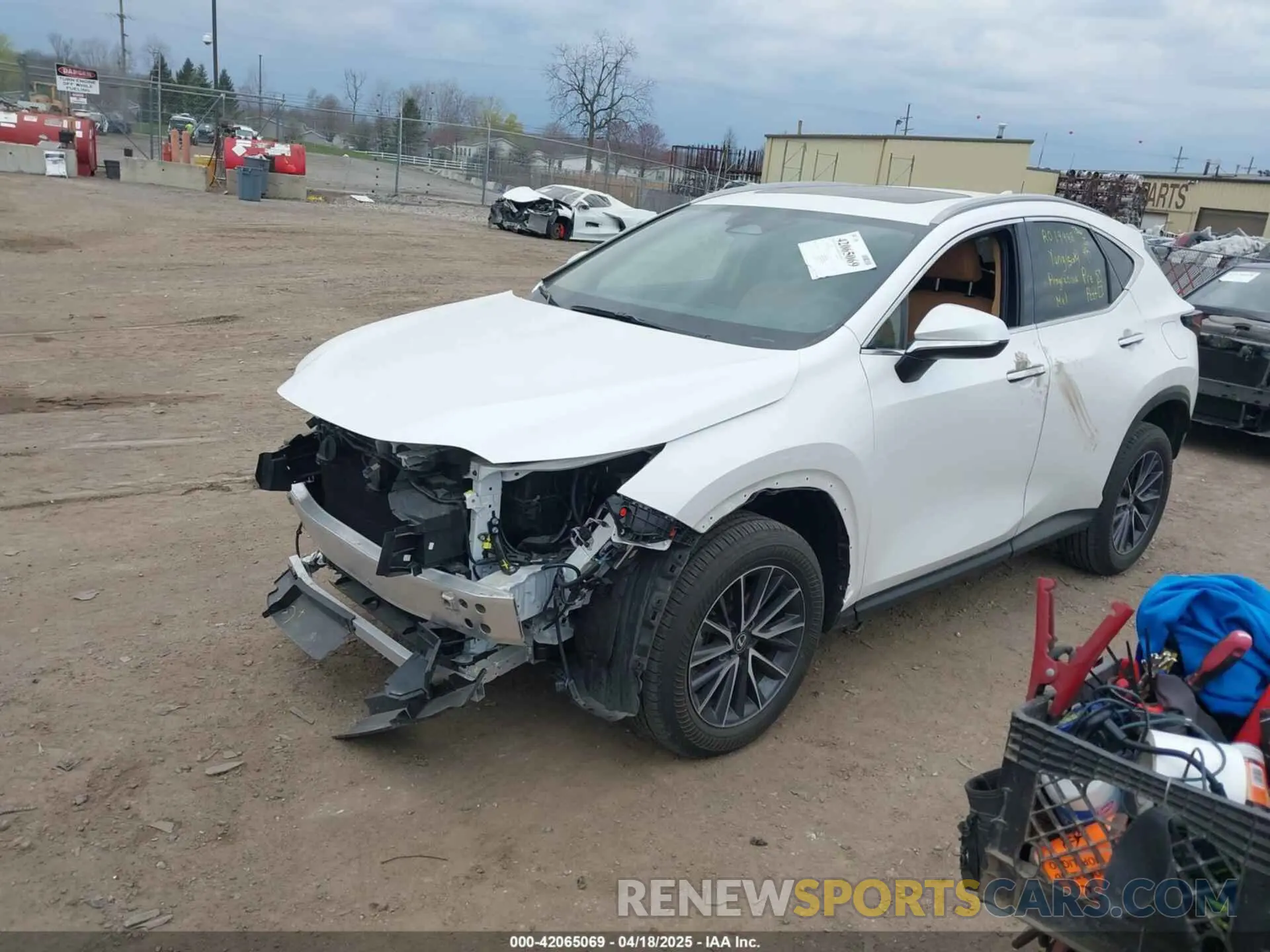 2 Photograph of a damaged car 2T2AGCEZ2RC057372 LEXUS NX 350 2024