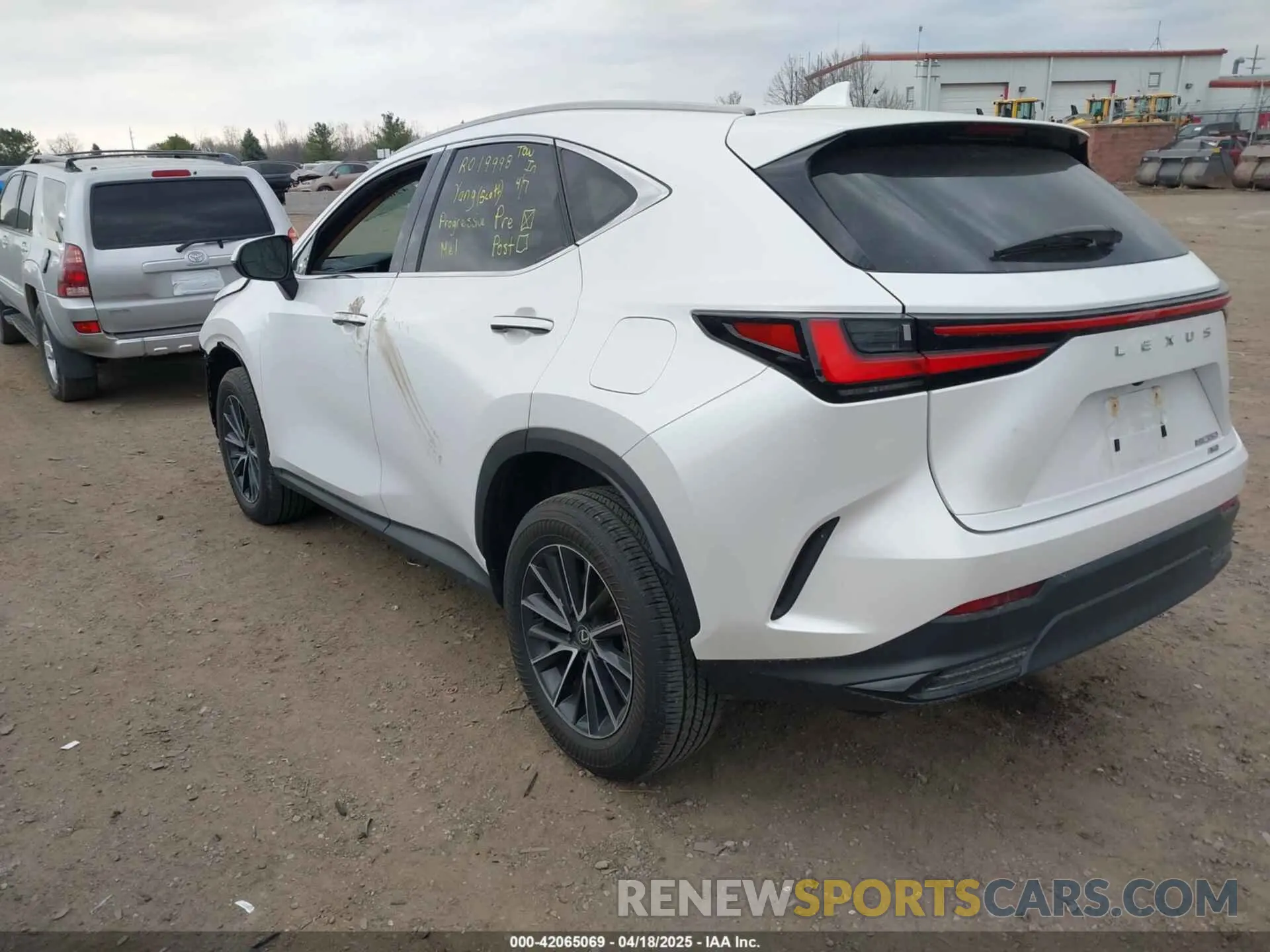 3 Photograph of a damaged car 2T2AGCEZ2RC057372 LEXUS NX 350 2024