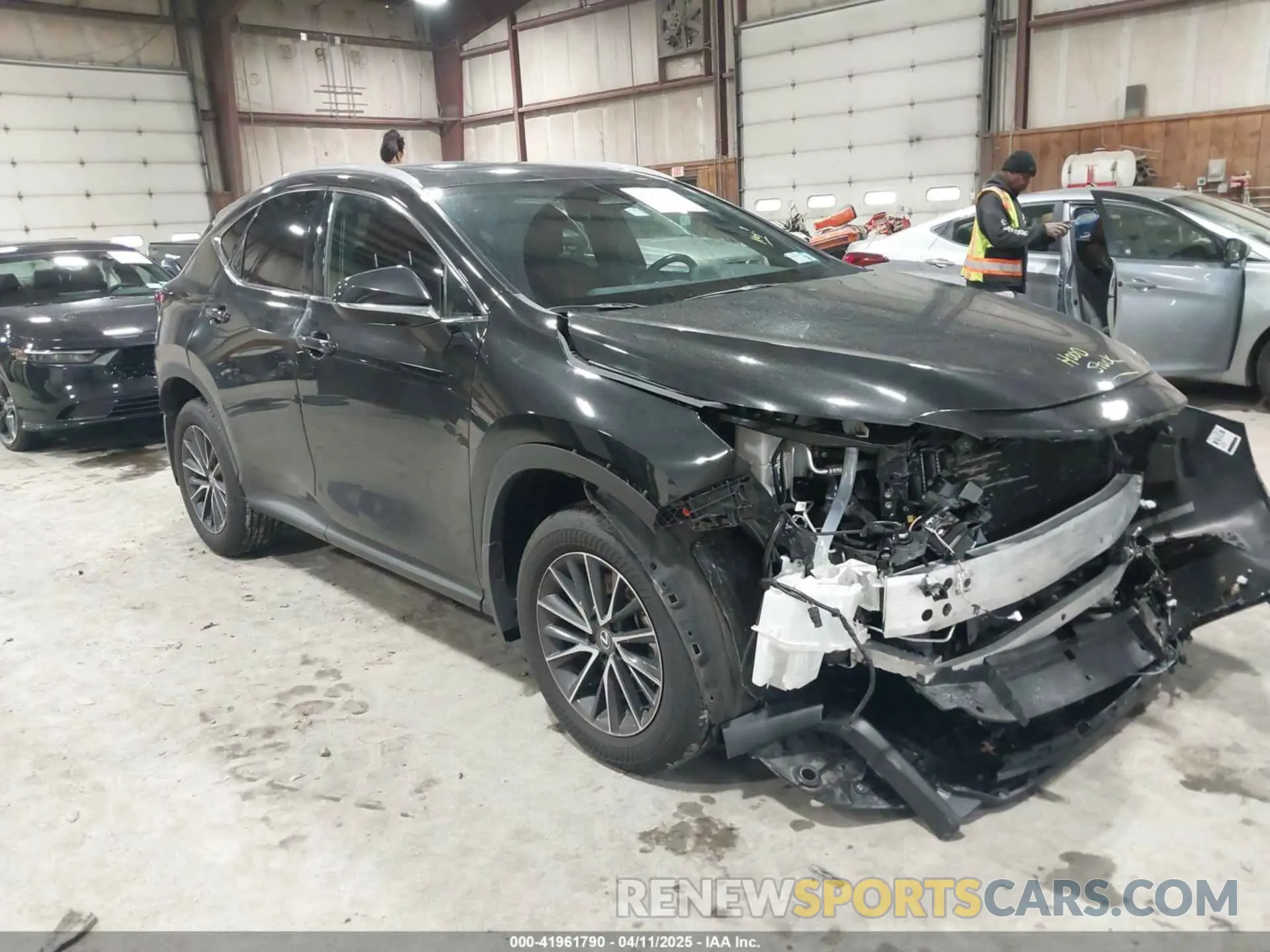 1 Photograph of a damaged car 2T2AGCEZ4RC059009 LEXUS NX 350 2024