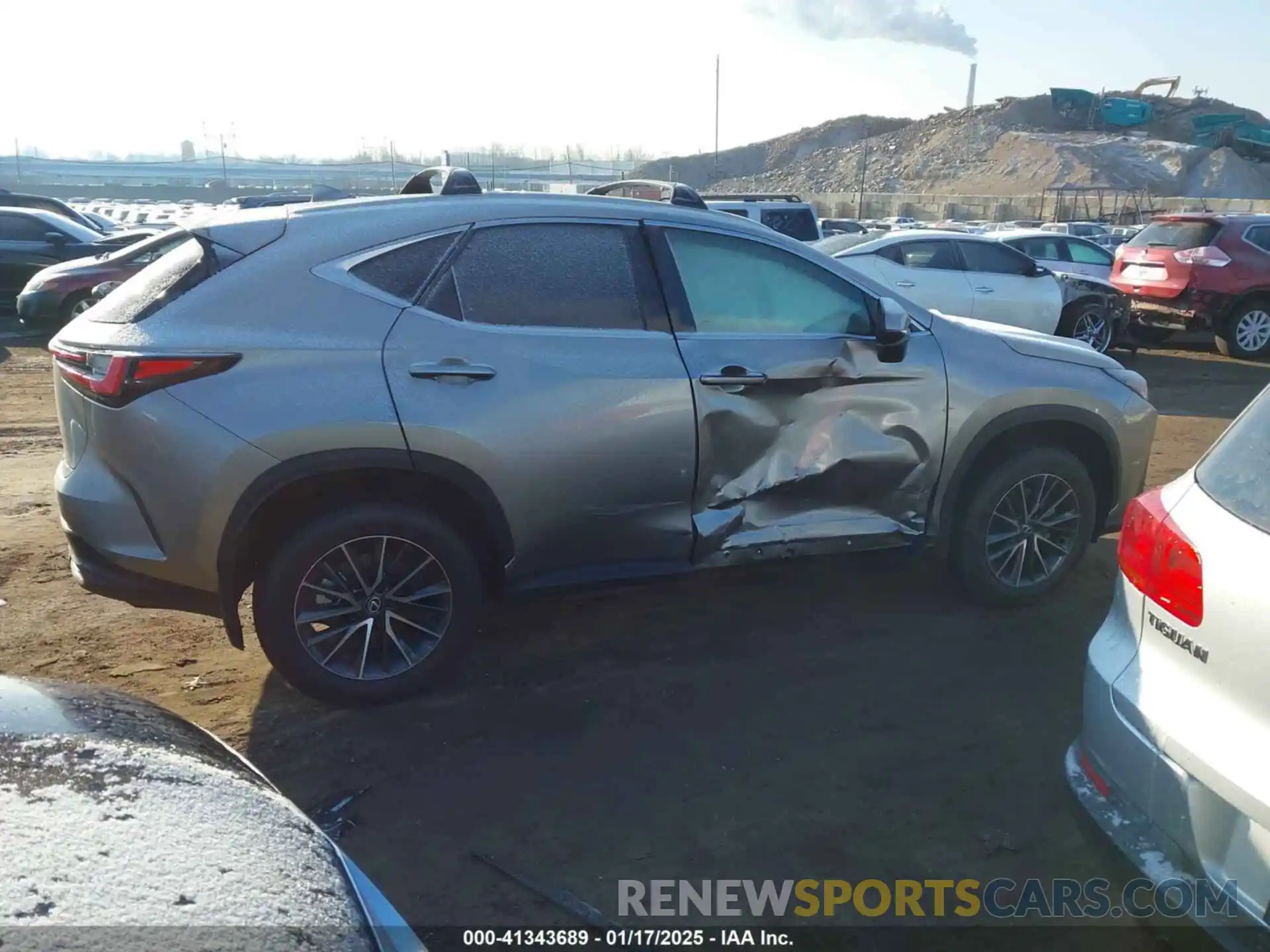 13 Photograph of a damaged car 2T2AGCEZ7RC039708 LEXUS NX 350 2024