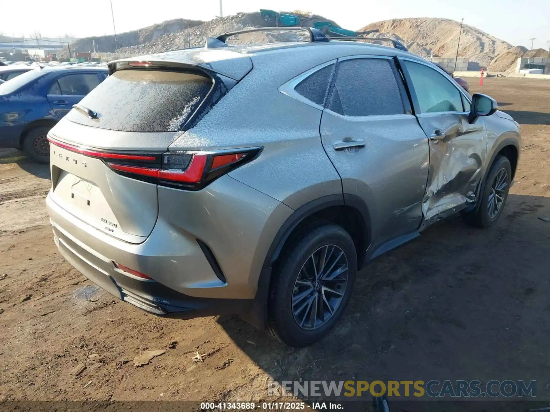 4 Photograph of a damaged car 2T2AGCEZ7RC039708 LEXUS NX 350 2024