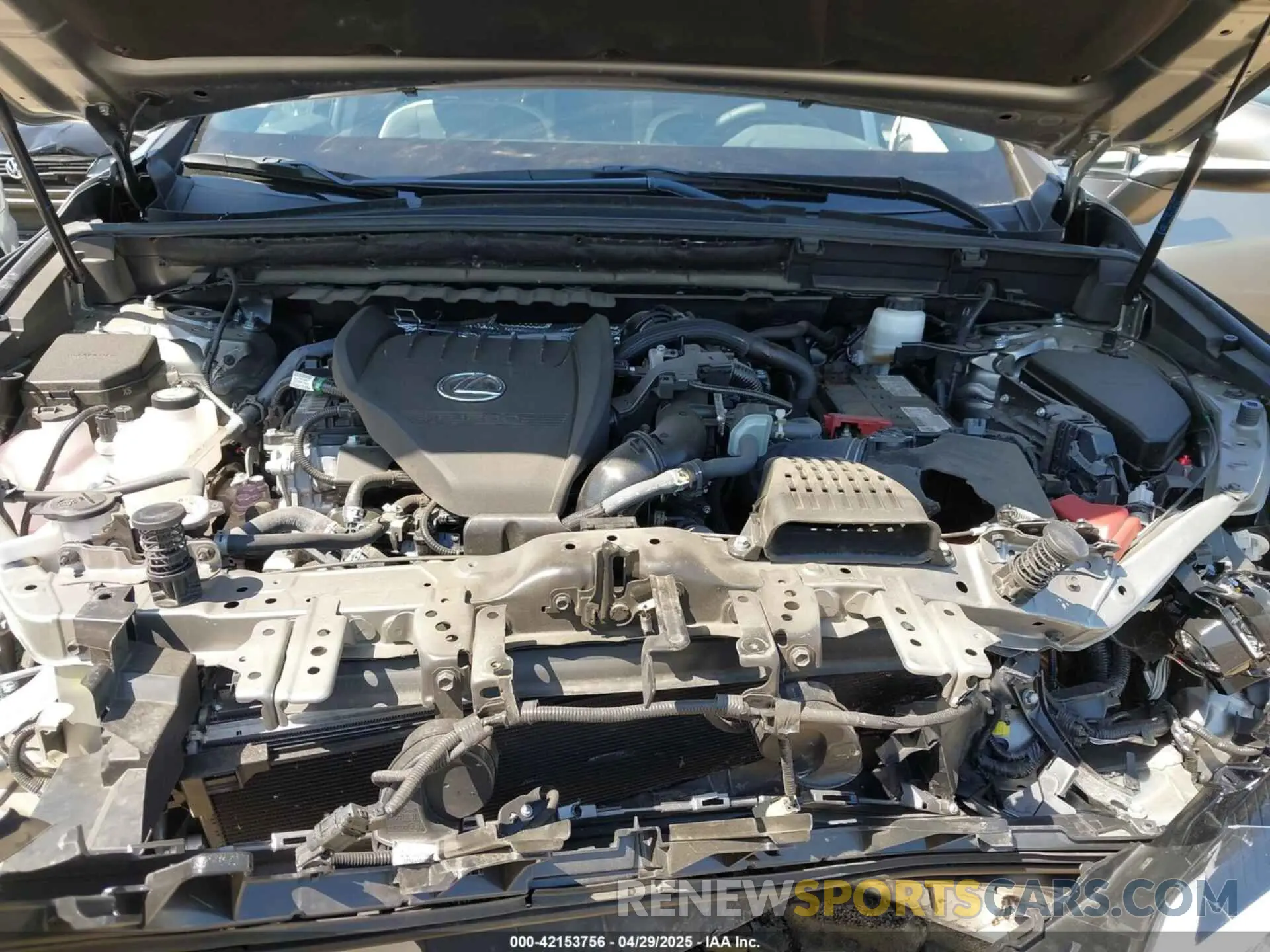 10 Photograph of a damaged car 2T2AGCEZ9RC045316 LEXUS NX 350 2024