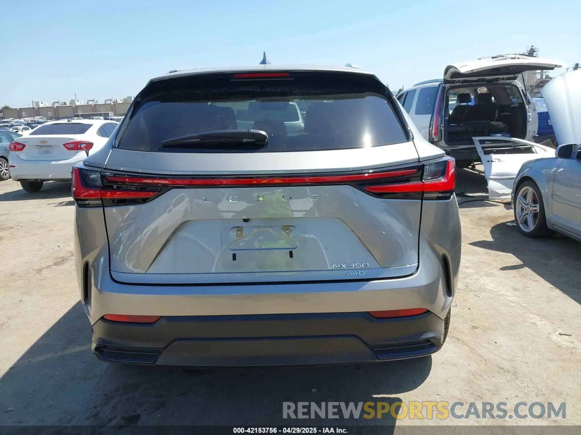 16 Photograph of a damaged car 2T2AGCEZ9RC045316 LEXUS NX 350 2024