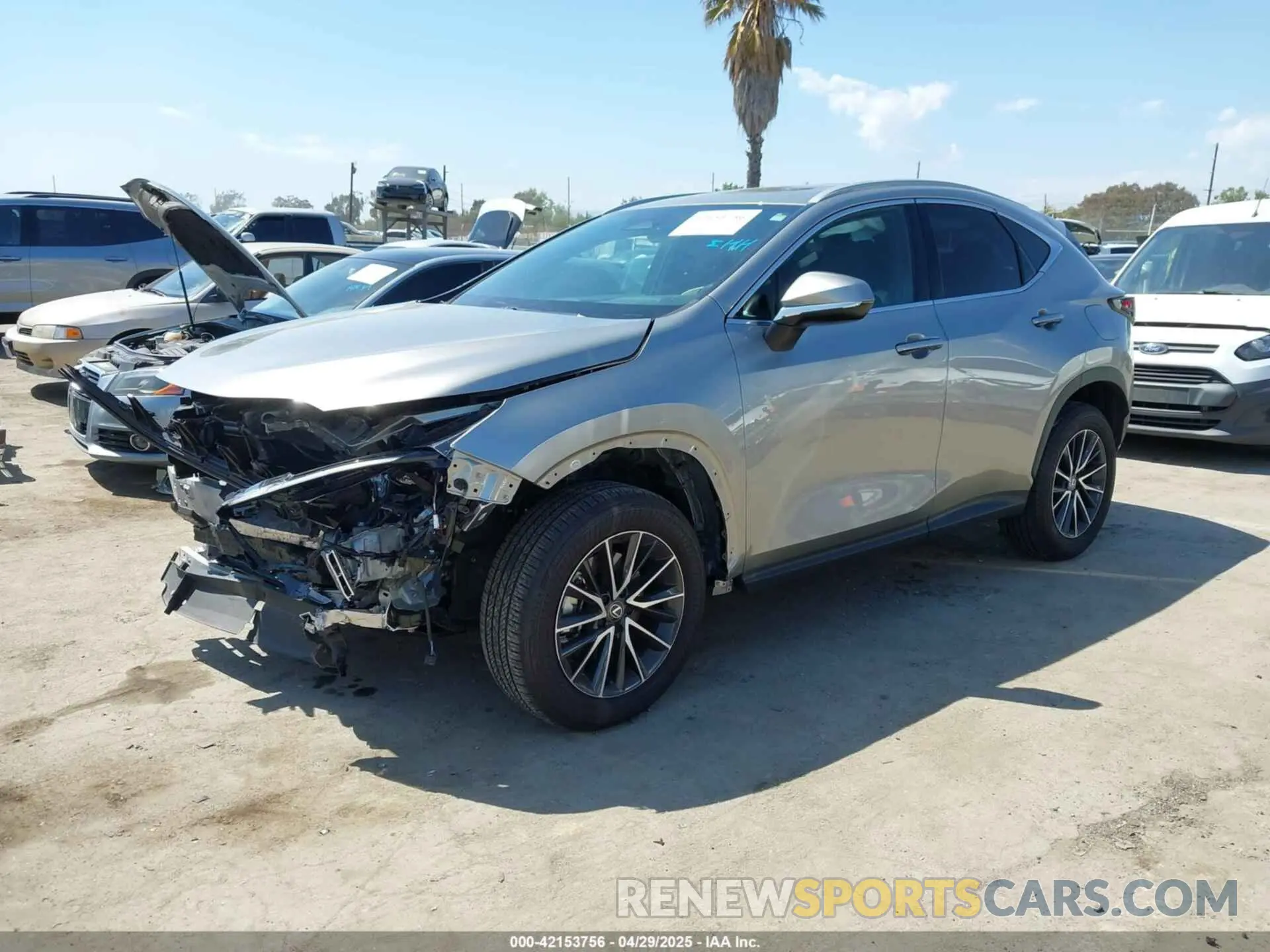 2 Photograph of a damaged car 2T2AGCEZ9RC045316 LEXUS NX 350 2024