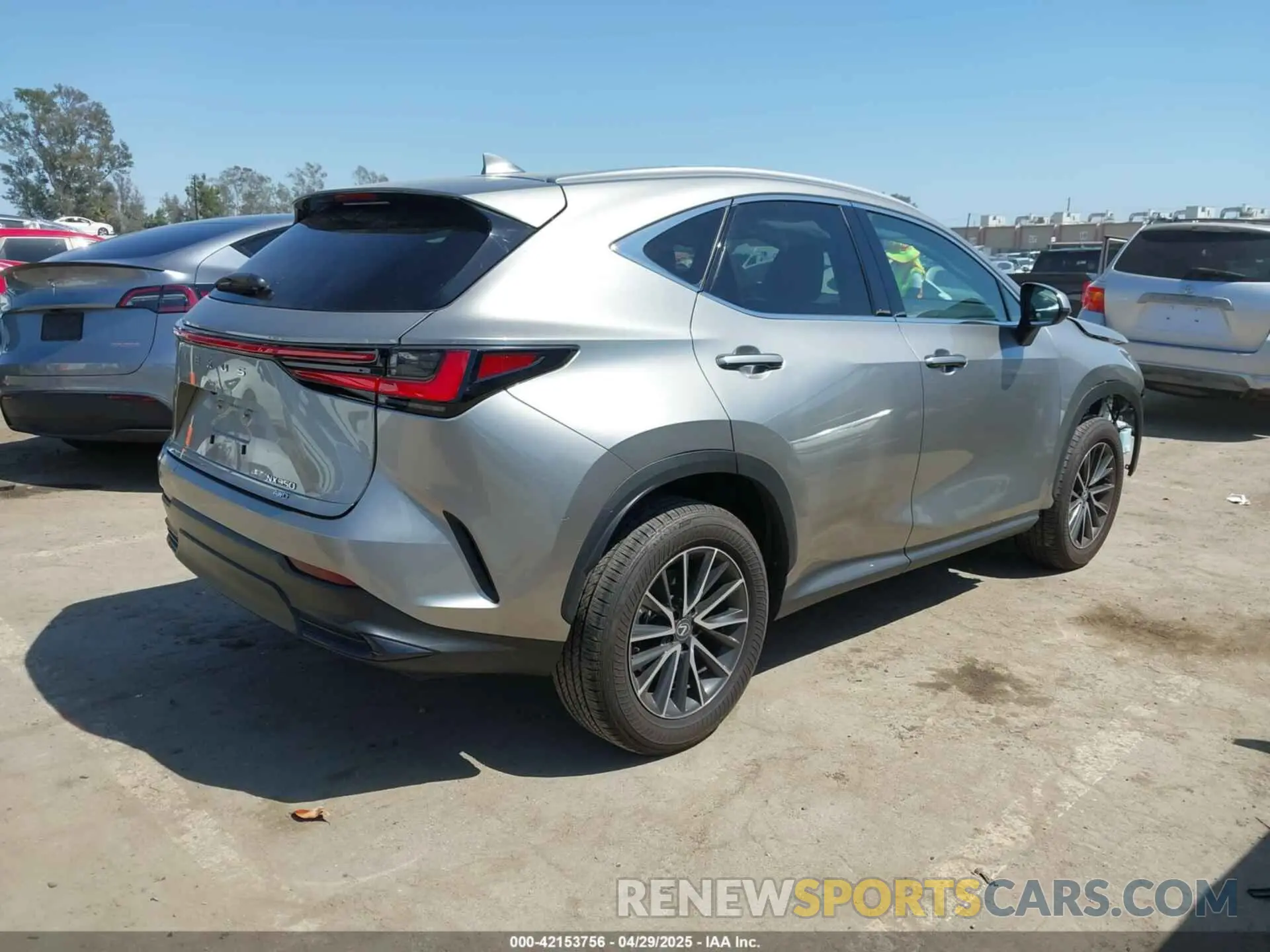 4 Photograph of a damaged car 2T2AGCEZ9RC045316 LEXUS NX 350 2024