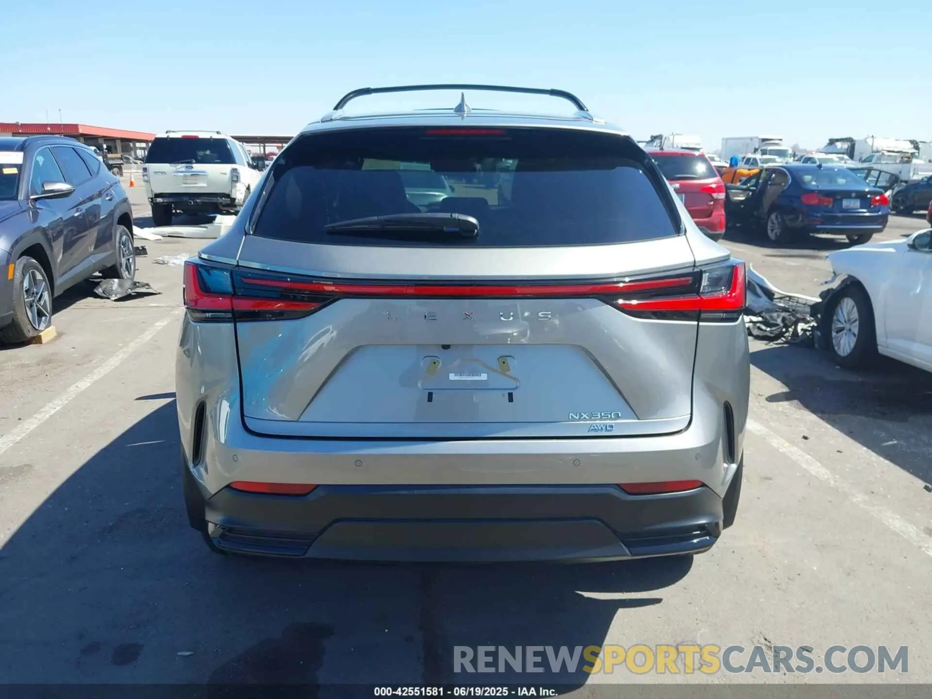 16 Photograph of a damaged car 2T2GGCEZ3RC049310 LEXUS NX 350 2024