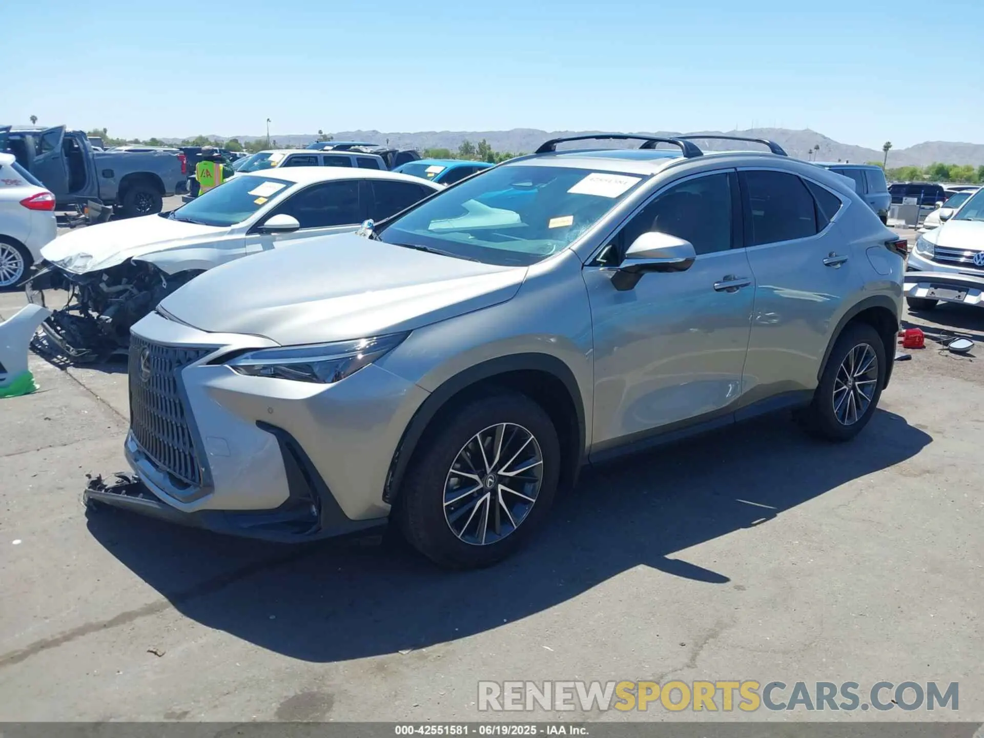 2 Photograph of a damaged car 2T2GGCEZ3RC049310 LEXUS NX 350 2024