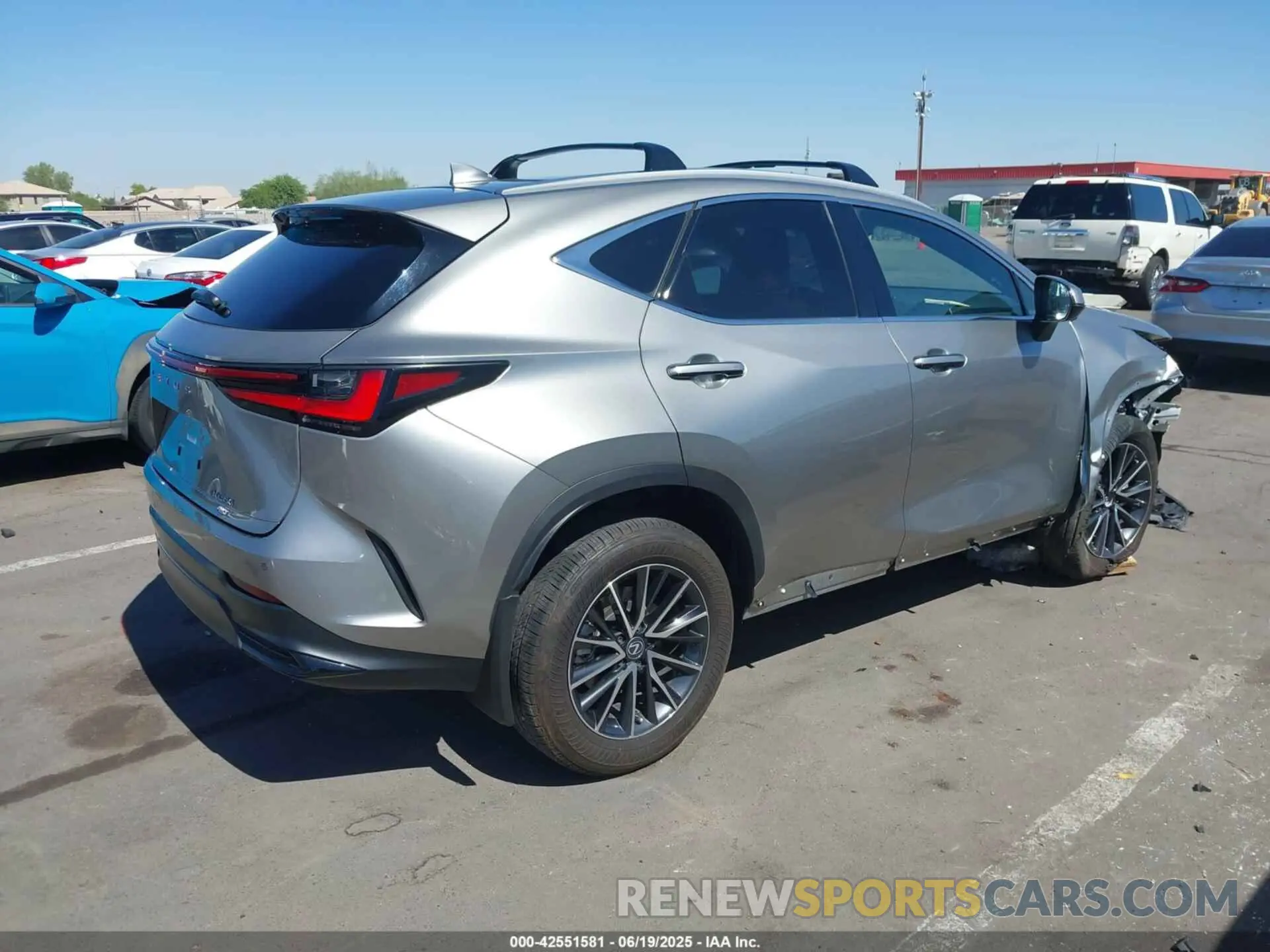 4 Photograph of a damaged car 2T2GGCEZ3RC049310 LEXUS NX 350 2024