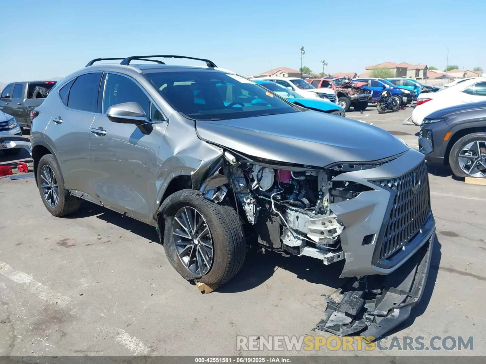 6 Photograph of a damaged car 2T2GGCEZ3RC049310 LEXUS NX 350 2024