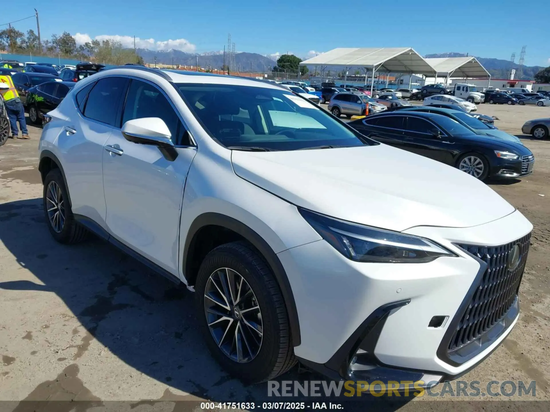 1 Photograph of a damaged car 2T2GGCEZ6RC054338 LEXUS NX 350 2024
