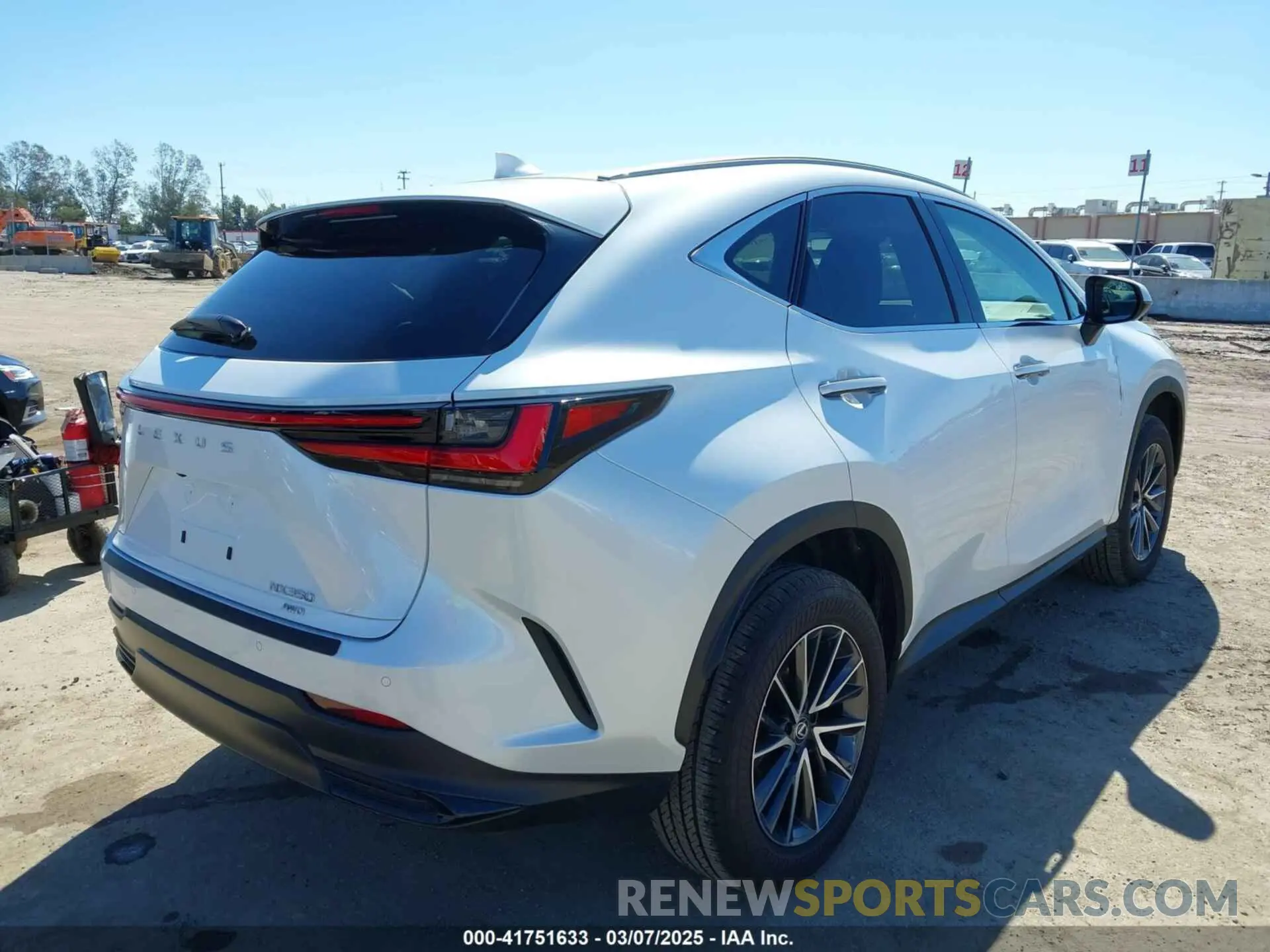 4 Photograph of a damaged car 2T2GGCEZ6RC054338 LEXUS NX 350 2024