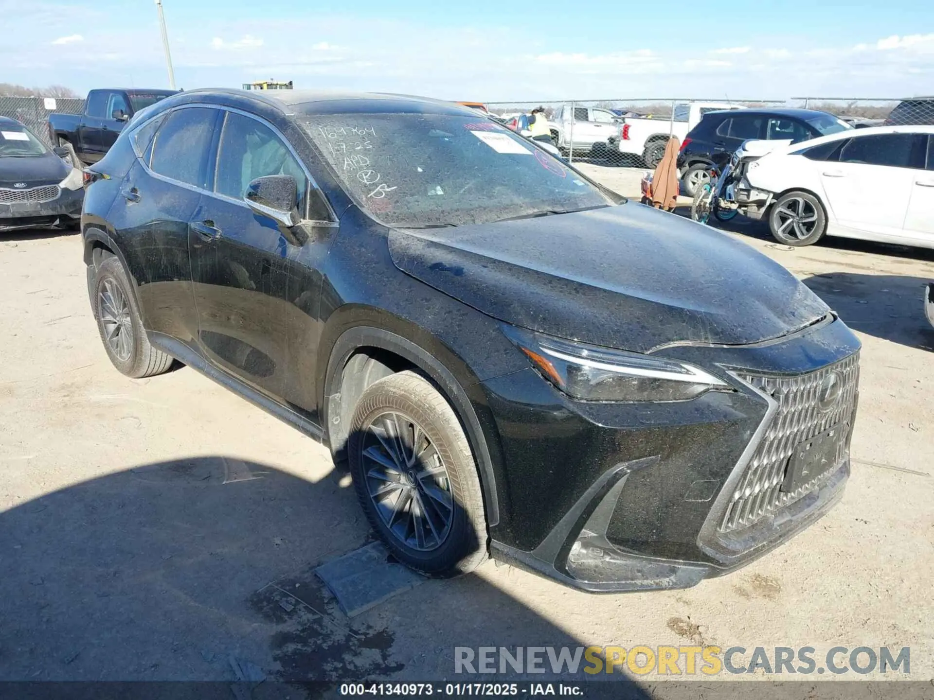 1 Photograph of a damaged car 2T2HGCEZ2RC042465 LEXUS NX 350 2024