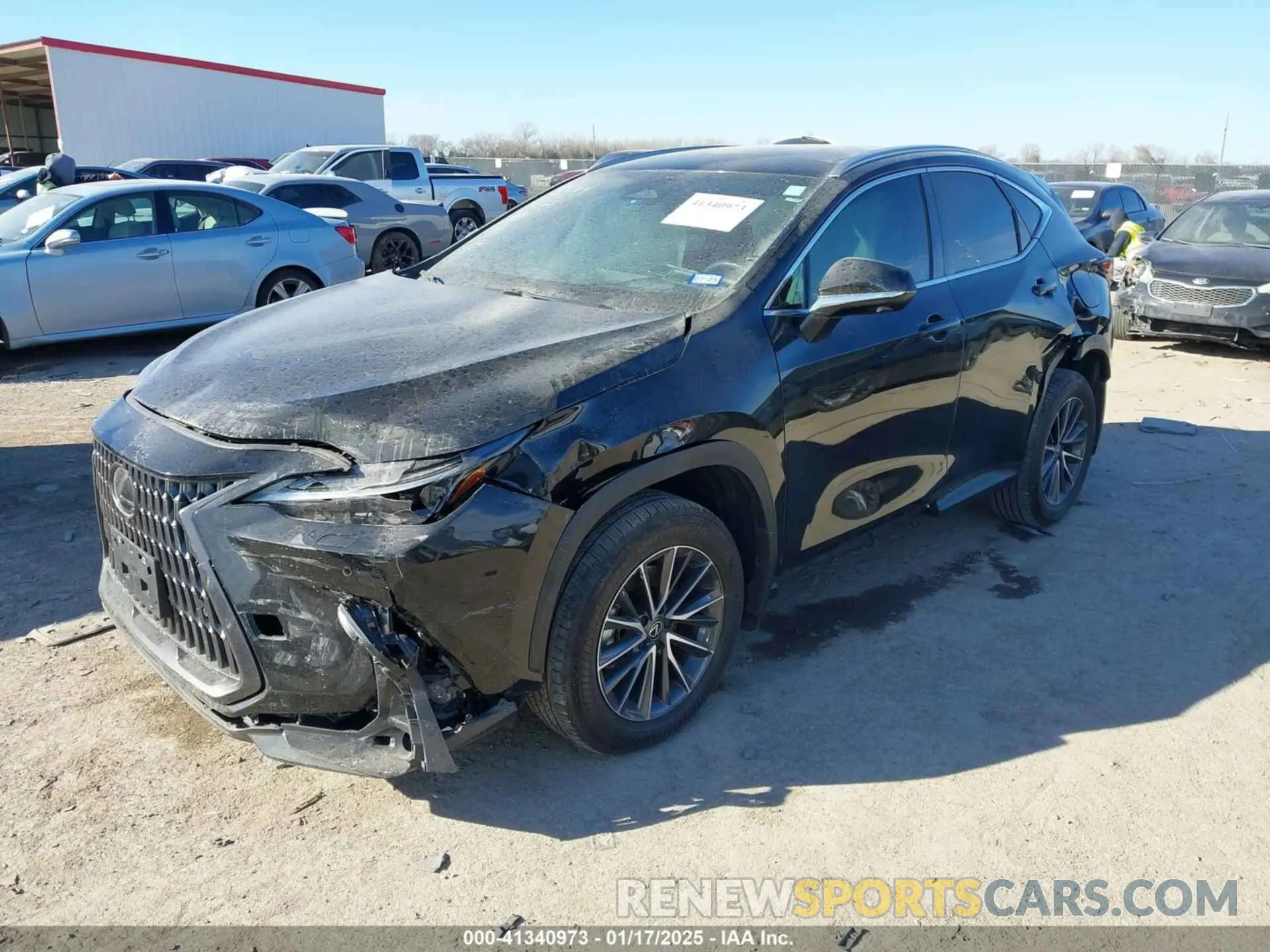 2 Photograph of a damaged car 2T2HGCEZ2RC042465 LEXUS NX 350 2024
