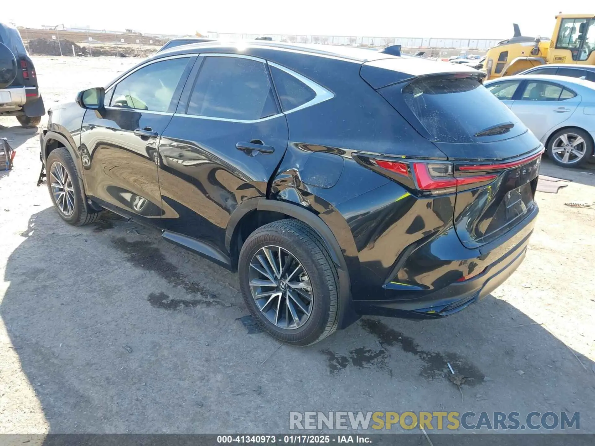 3 Photograph of a damaged car 2T2HGCEZ2RC042465 LEXUS NX 350 2024