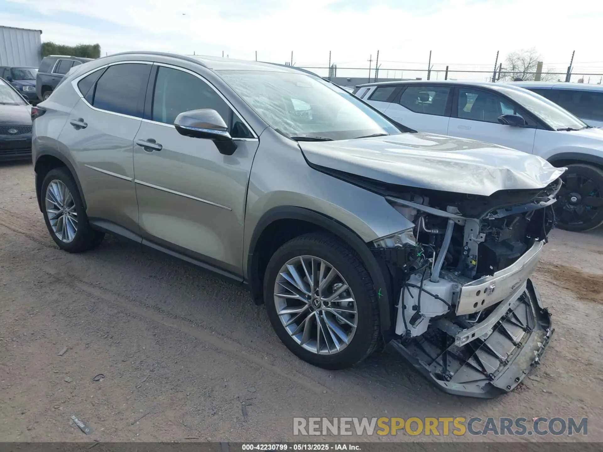 1 Photograph of a damaged car 2T2HGCEZ3RC032785 LEXUS NX 350 2024