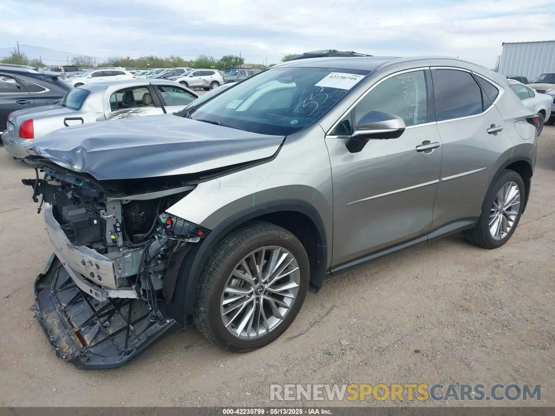2 Photograph of a damaged car 2T2HGCEZ3RC032785 LEXUS NX 350 2024