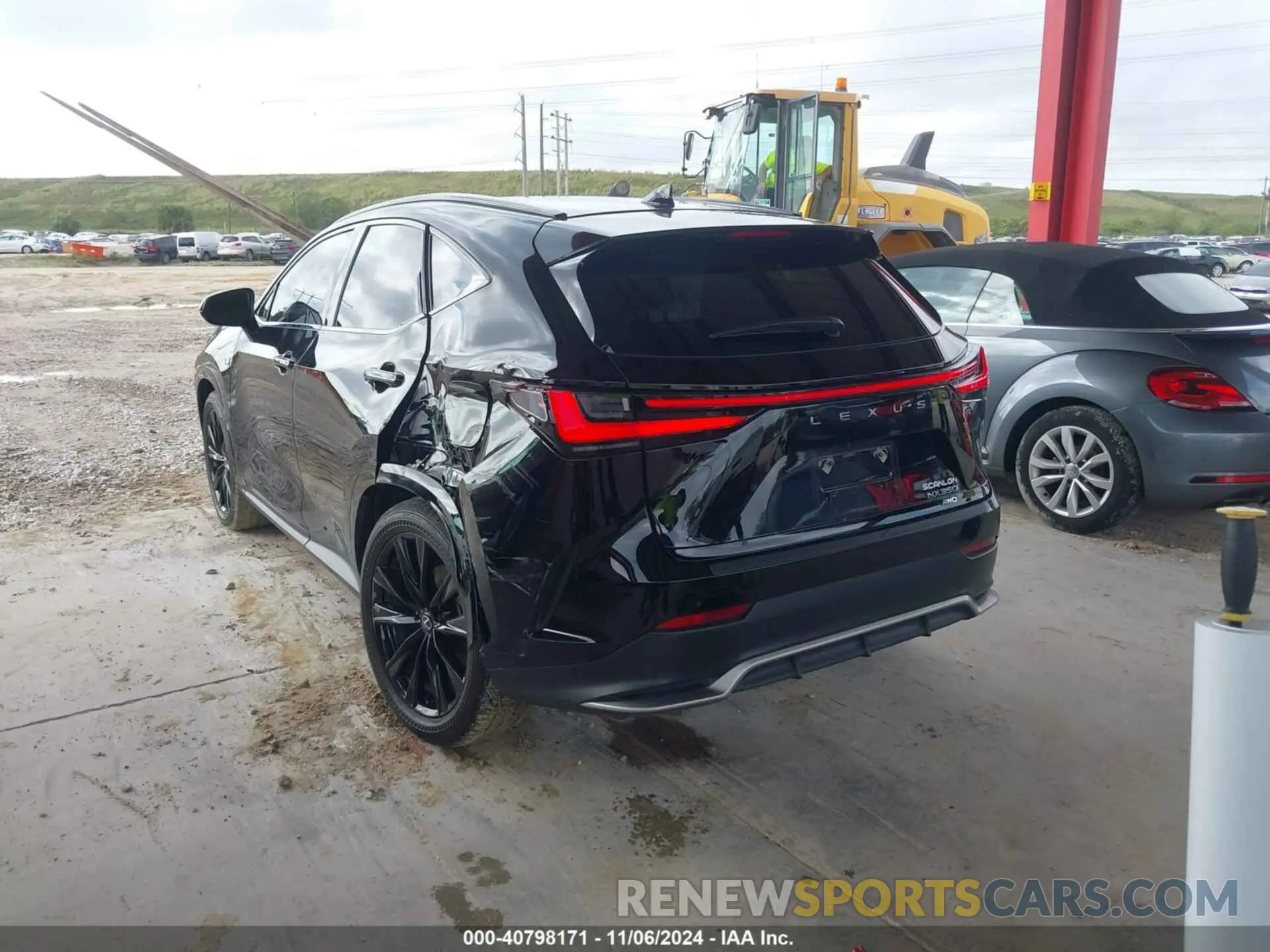 3 Photograph of a damaged car 2T2KGCEZ3RC051522 LEXUS NX 350 2024