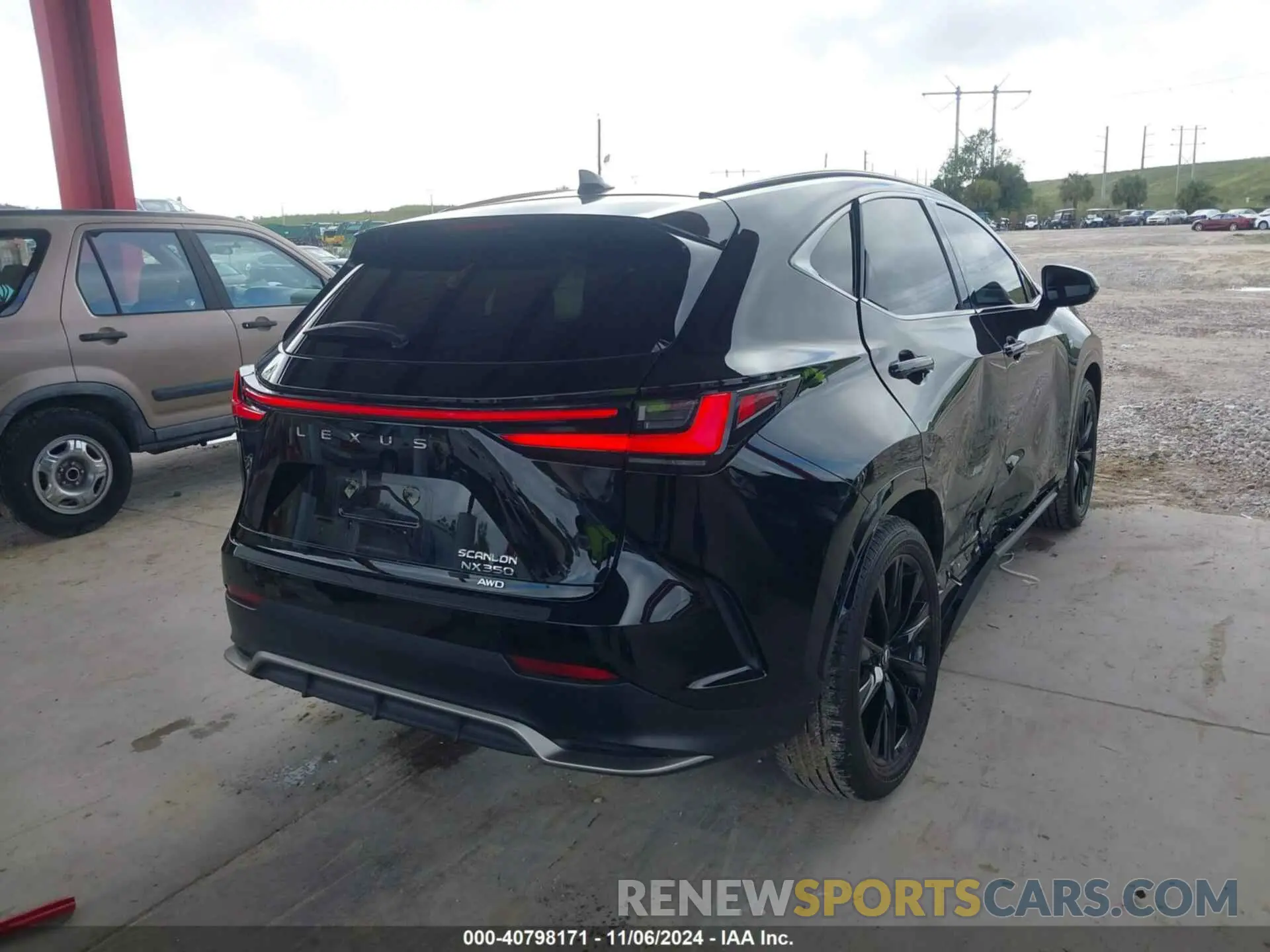 4 Photograph of a damaged car 2T2KGCEZ3RC051522 LEXUS NX 350 2024