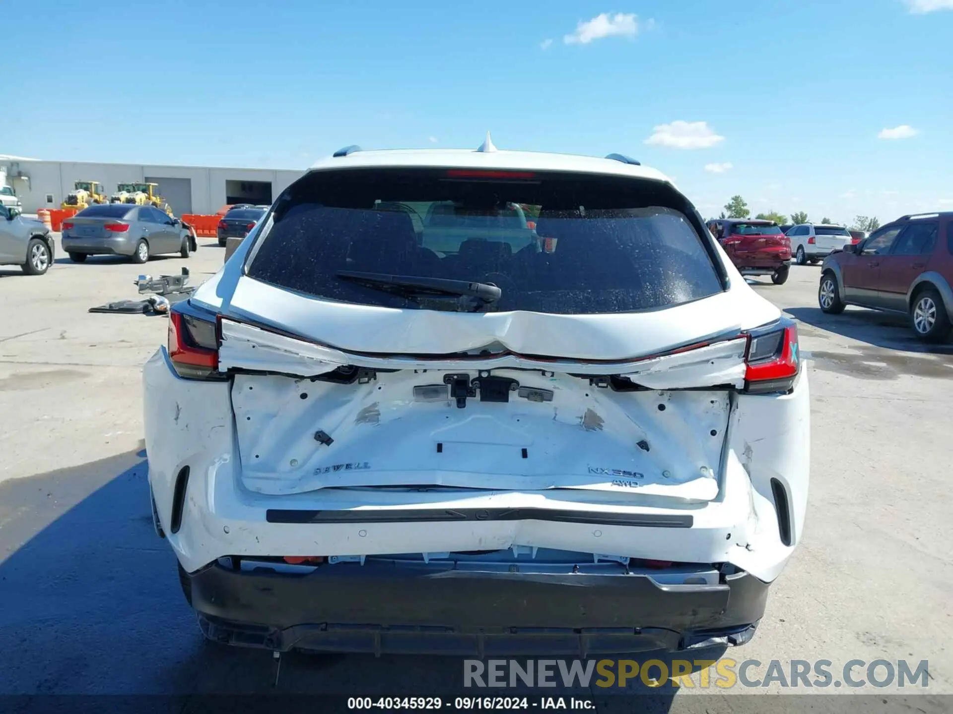 17 Photograph of a damaged car 2T2KGCEZ6RC045018 LEXUS NX 350 2024