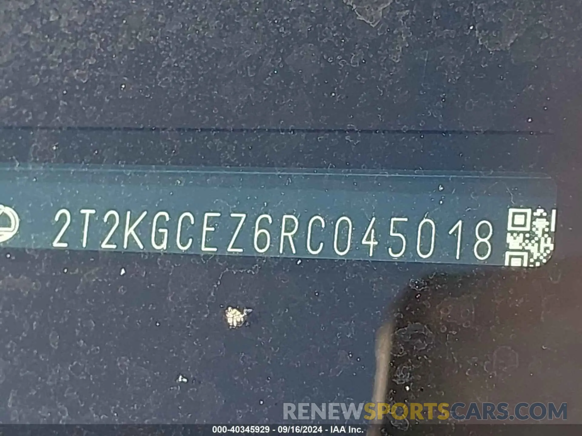 18 Photograph of a damaged car 2T2KGCEZ6RC045018 LEXUS NX 350 2024
