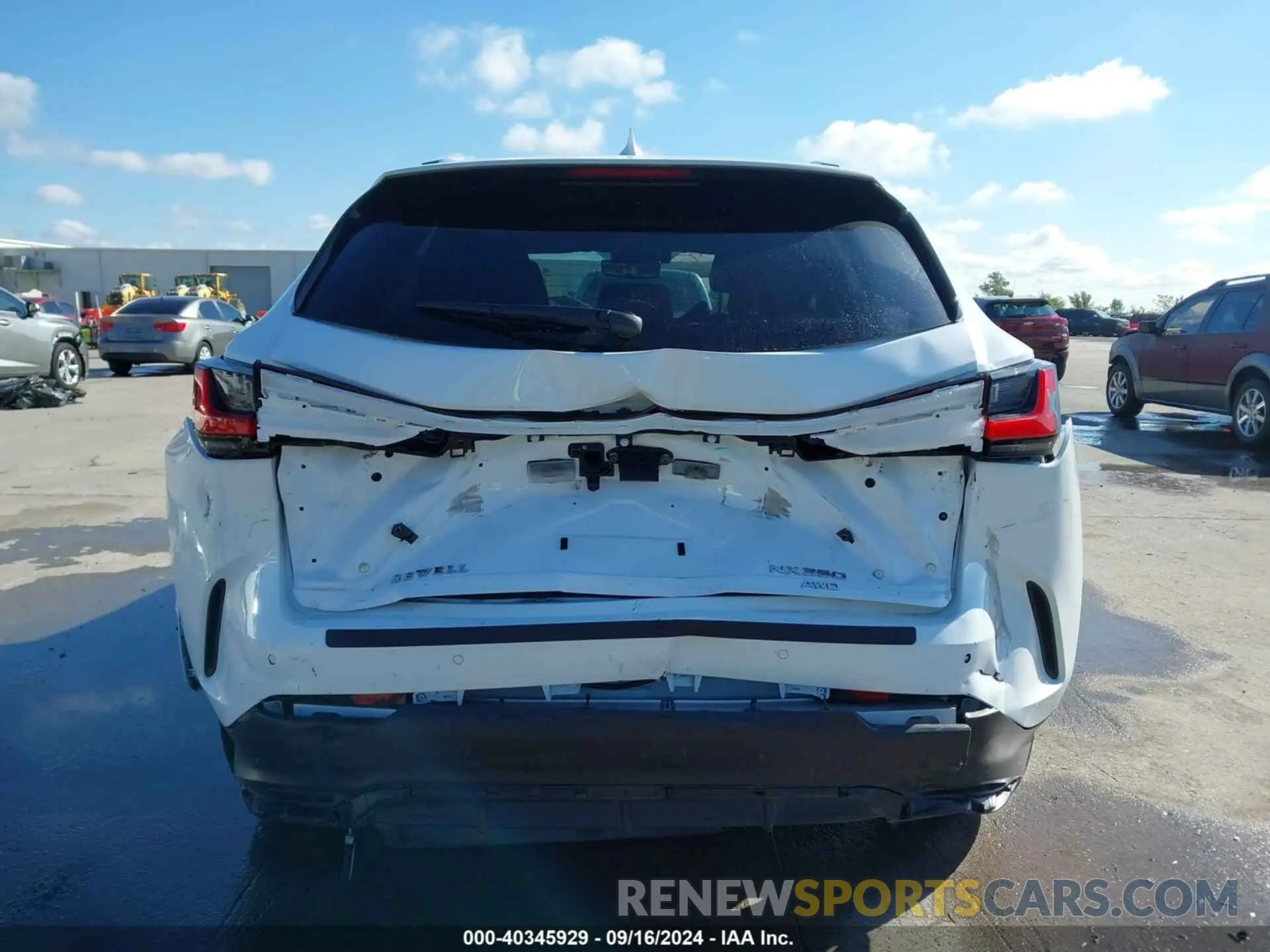 19 Photograph of a damaged car 2T2KGCEZ6RC045018 LEXUS NX 350 2024