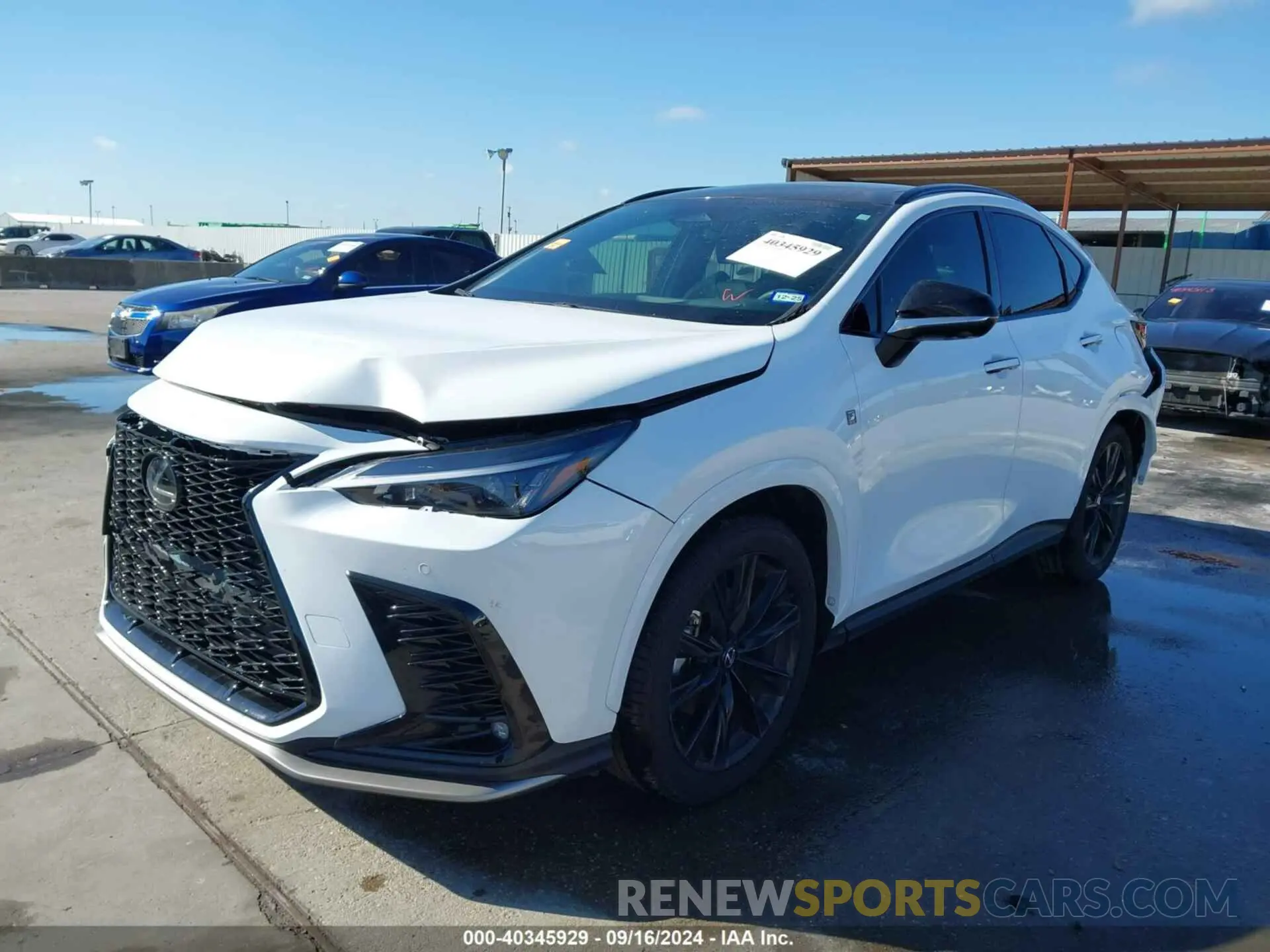2 Photograph of a damaged car 2T2KGCEZ6RC045018 LEXUS NX 350 2024