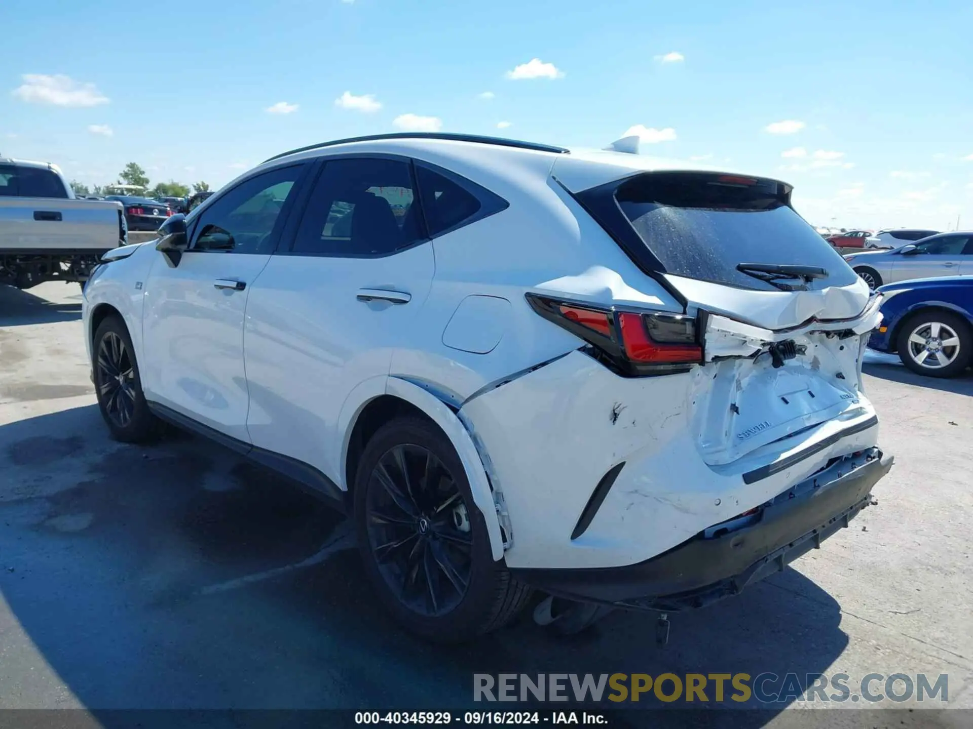 3 Photograph of a damaged car 2T2KGCEZ6RC045018 LEXUS NX 350 2024