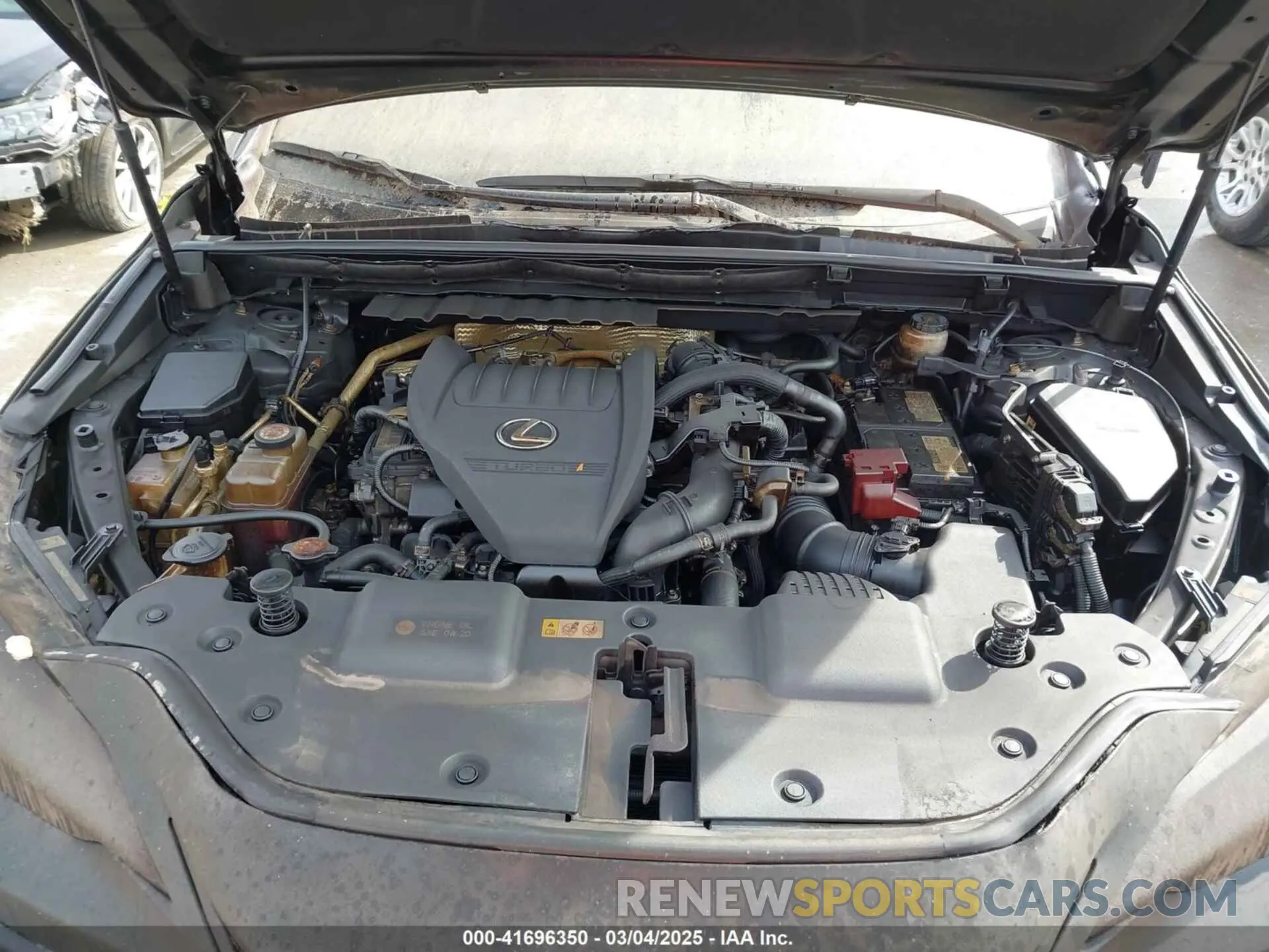 10 Photograph of a damaged car 2T2KGCEZXRC059679 LEXUS NX 350 2024