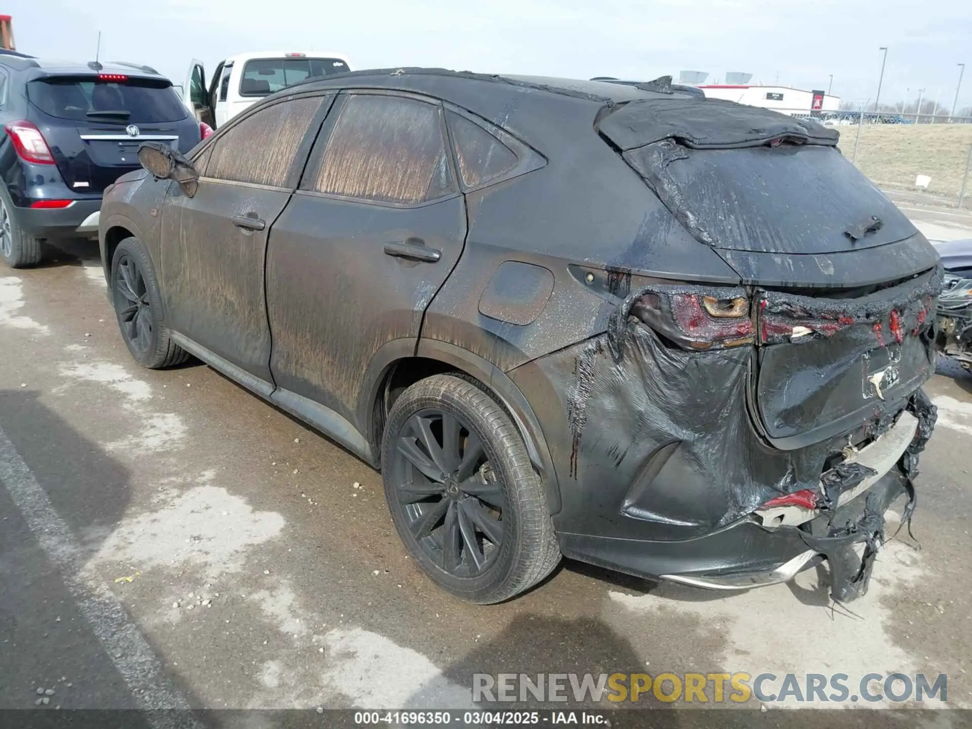 3 Photograph of a damaged car 2T2KGCEZXRC059679 LEXUS NX 350 2024