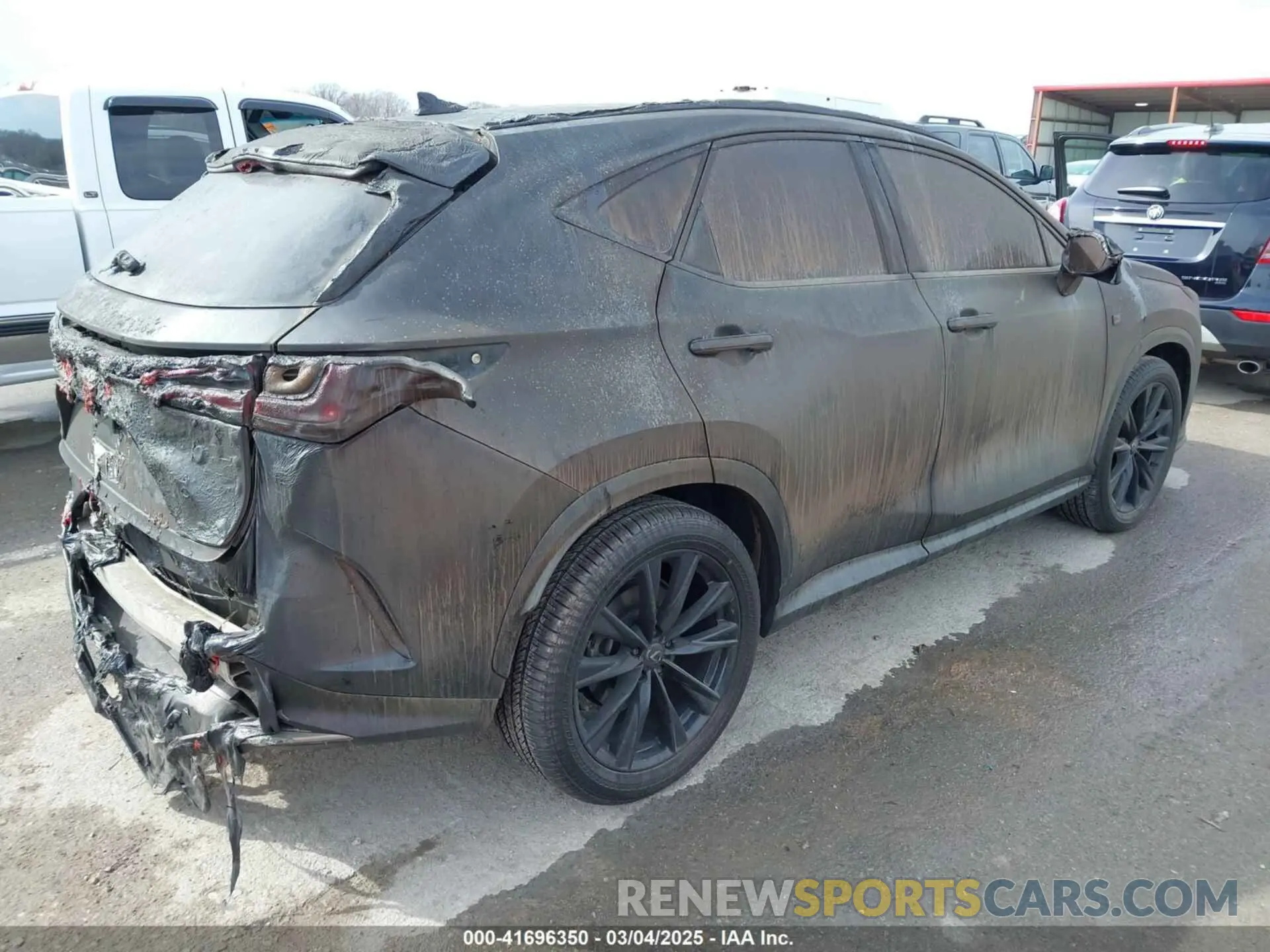 4 Photograph of a damaged car 2T2KGCEZXRC059679 LEXUS NX 350 2024