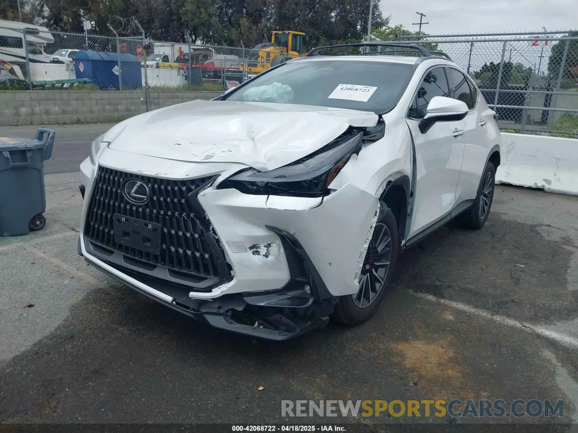 2 Photograph of a damaged car JTJAGCEZ9R5006451 LEXUS NX 350 2024