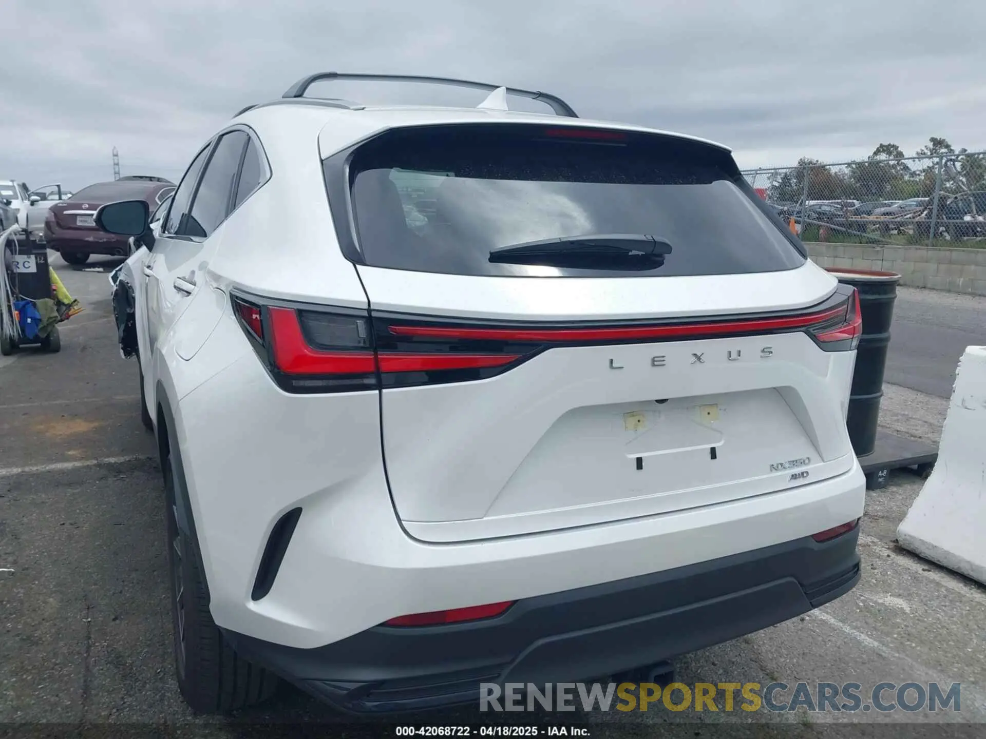 3 Photograph of a damaged car JTJAGCEZ9R5006451 LEXUS NX 350 2024
