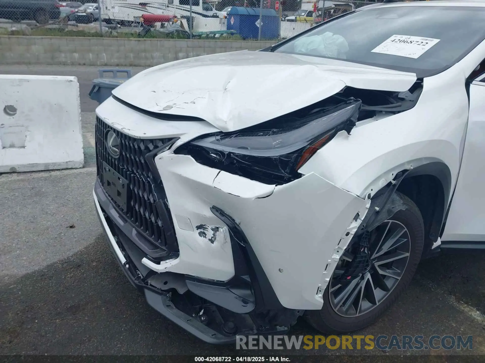 6 Photograph of a damaged car JTJAGCEZ9R5006451 LEXUS NX 350 2024