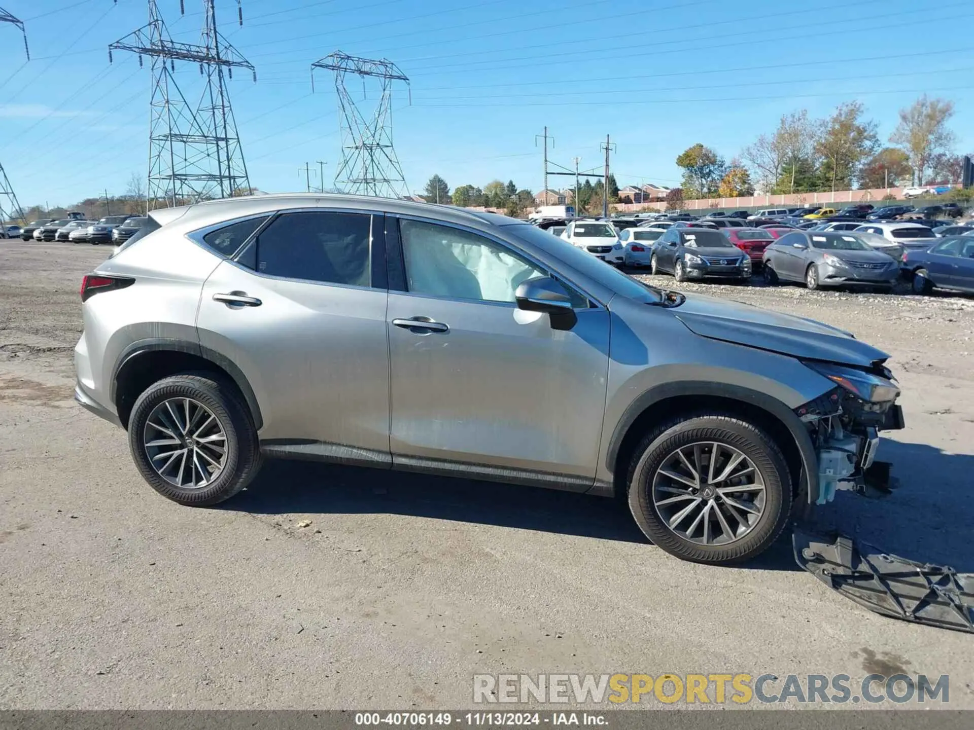 14 Photograph of a damaged car JTJGGCEZ2R5005863 LEXUS NX 350 2024