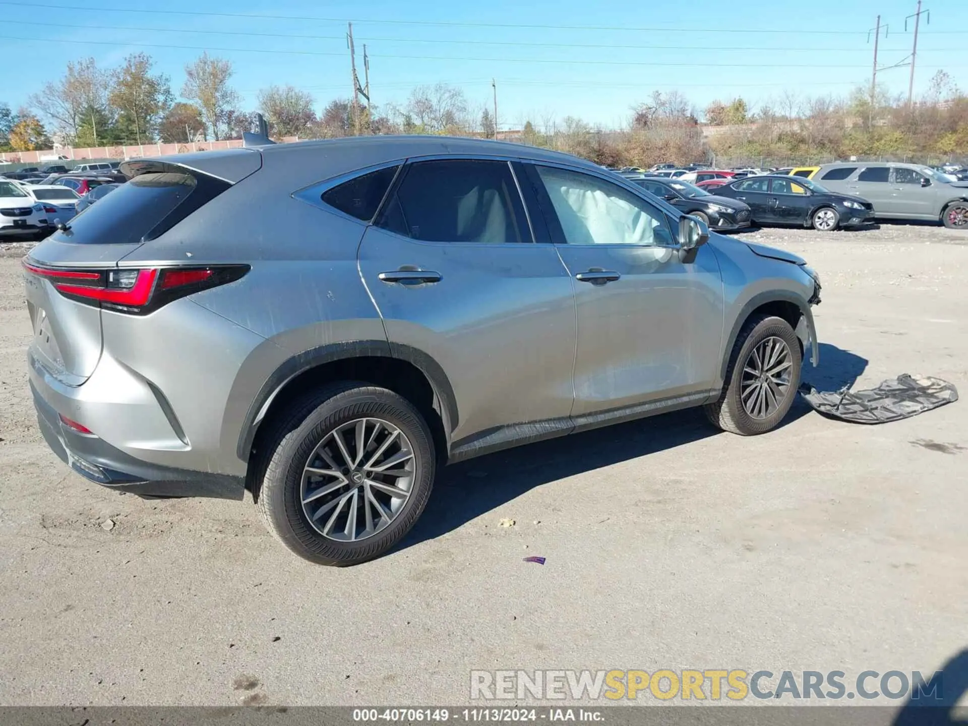4 Photograph of a damaged car JTJGGCEZ2R5005863 LEXUS NX 350 2024