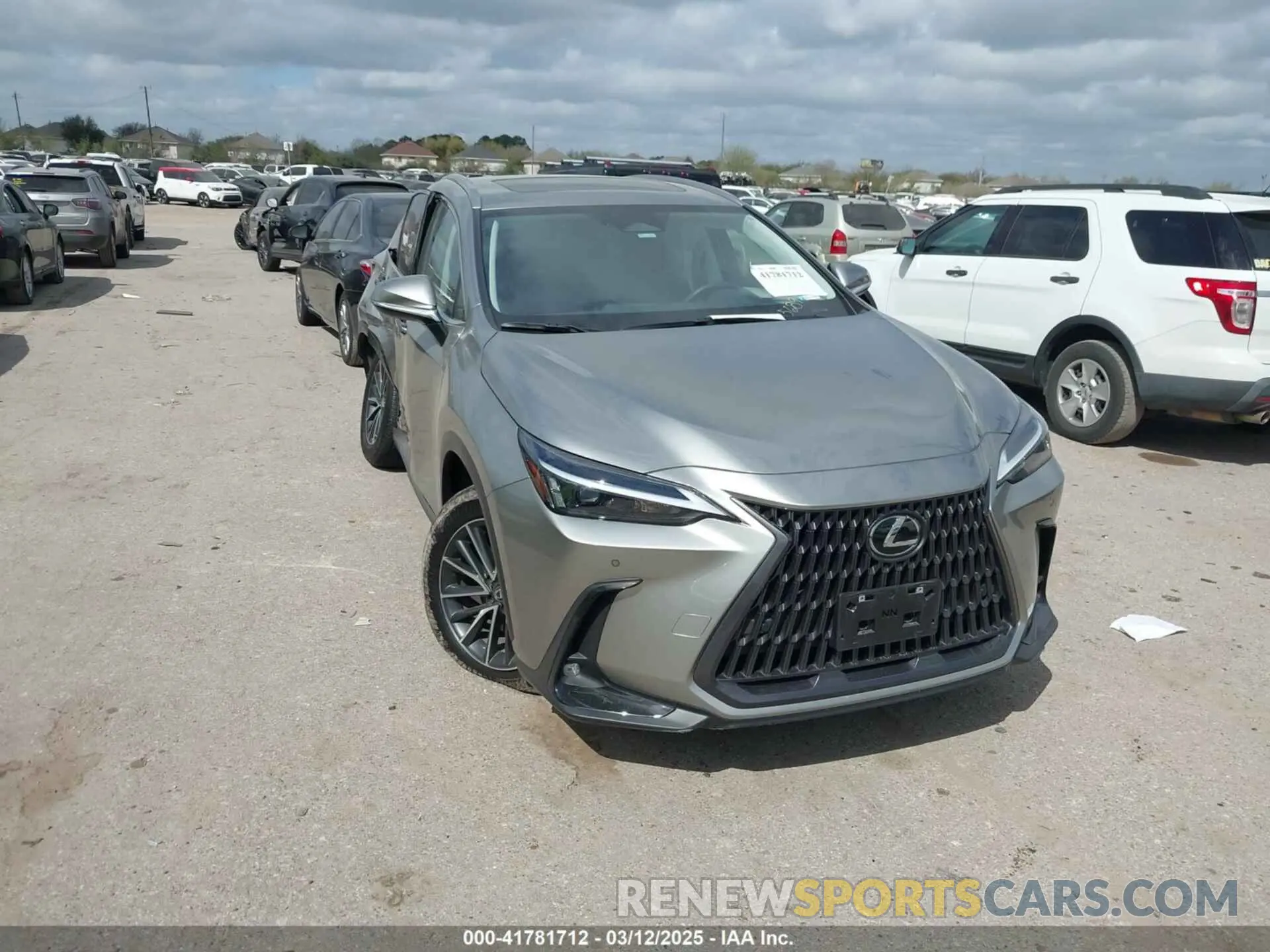1 Photograph of a damaged car JTJGGCEZ5R2015689 LEXUS NX 350 2024