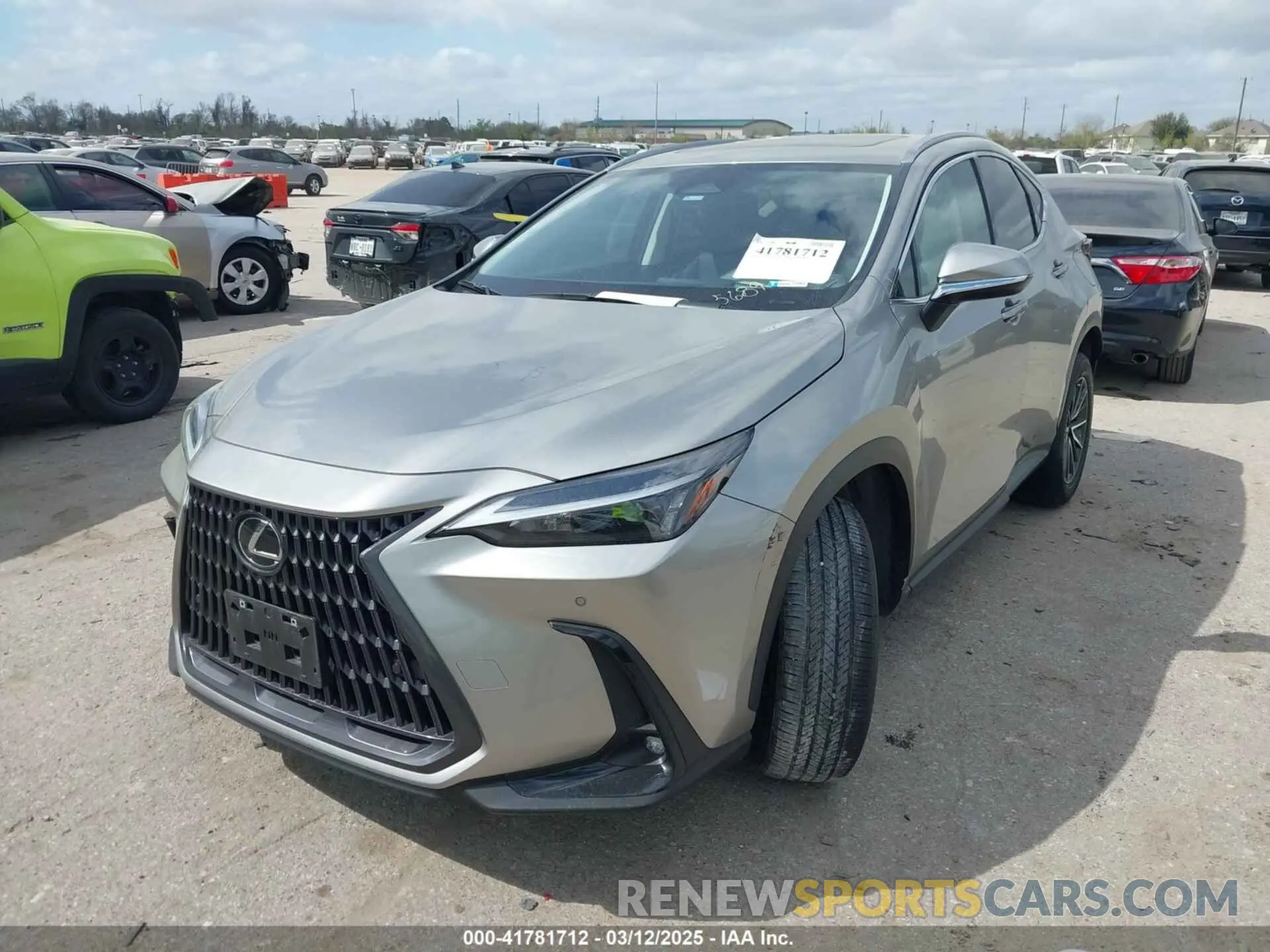 2 Photograph of a damaged car JTJGGCEZ5R2015689 LEXUS NX 350 2024