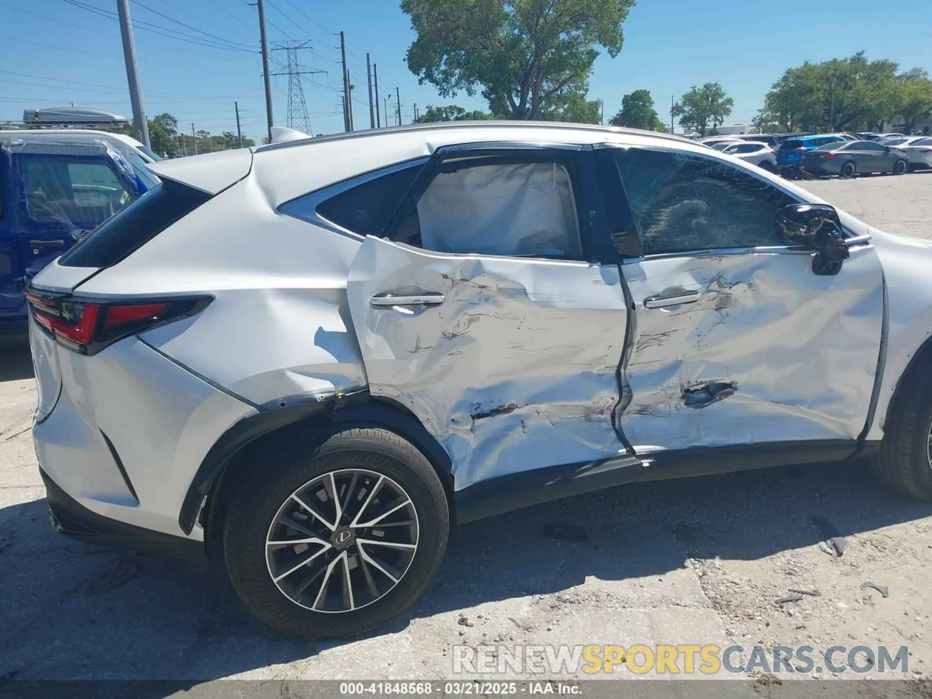 21 Photograph of a damaged car JTJGGCEZ8R5006094 LEXUS NX 350 2024