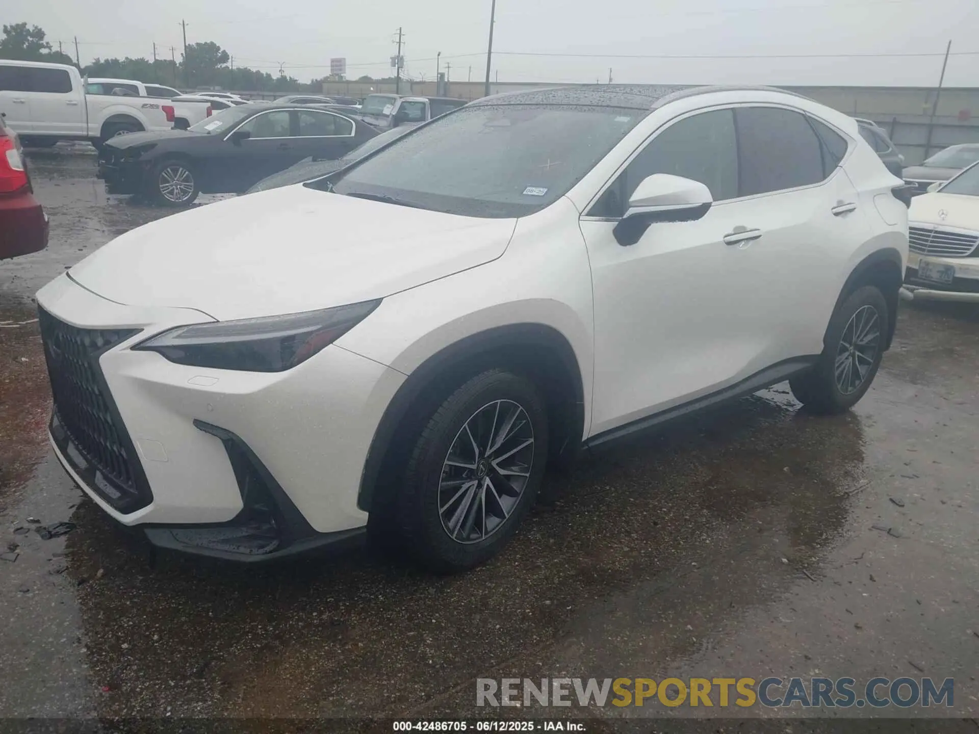 2 Photograph of a damaged car JTJHGCEZ0R5007406 LEXUS NX 350 2024