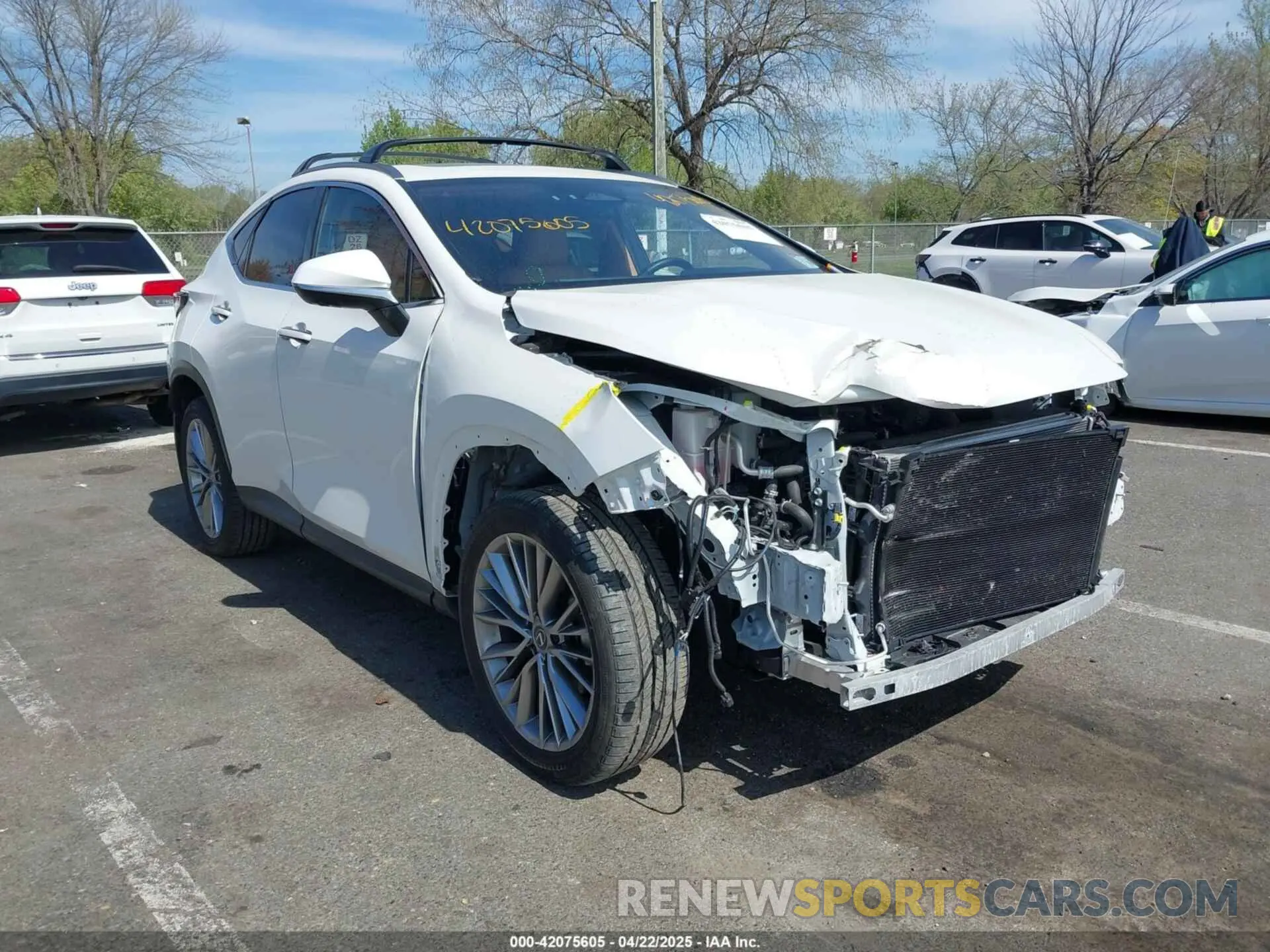 1 Photograph of a damaged car JTJHGCEZ9R2011147 LEXUS NX 350 2024