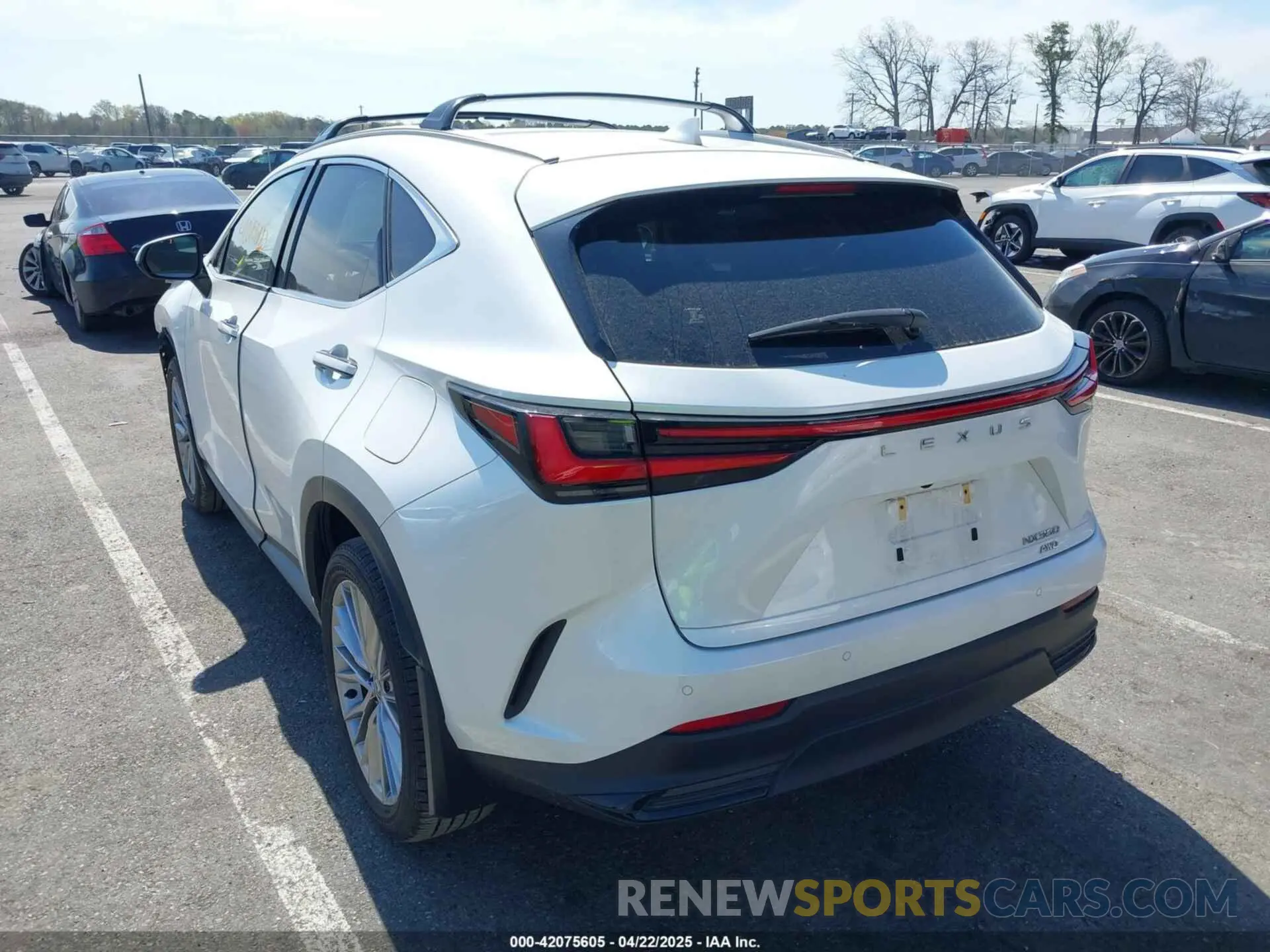 3 Photograph of a damaged car JTJHGCEZ9R2011147 LEXUS NX 350 2024