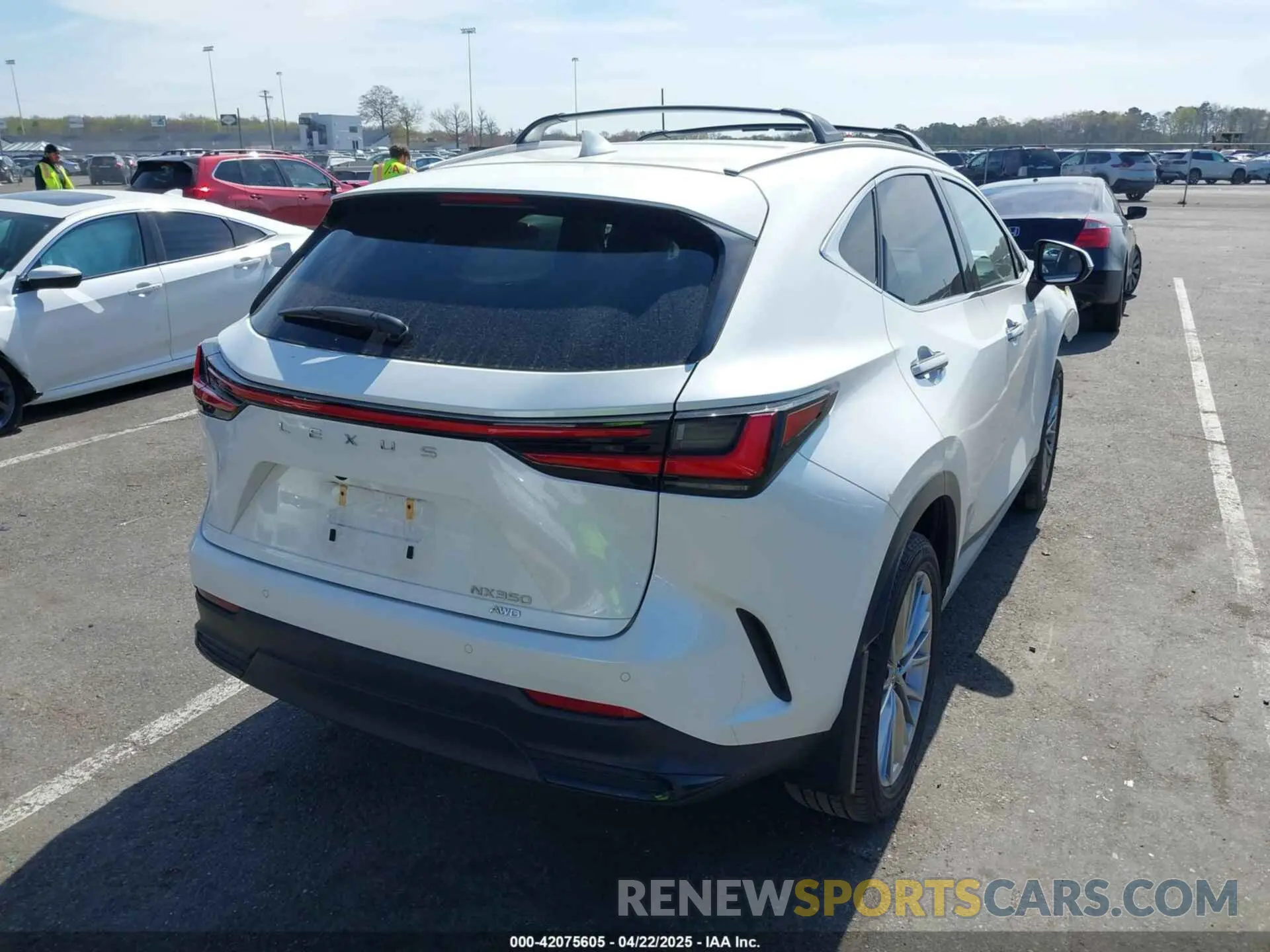 4 Photograph of a damaged car JTJHGCEZ9R2011147 LEXUS NX 350 2024