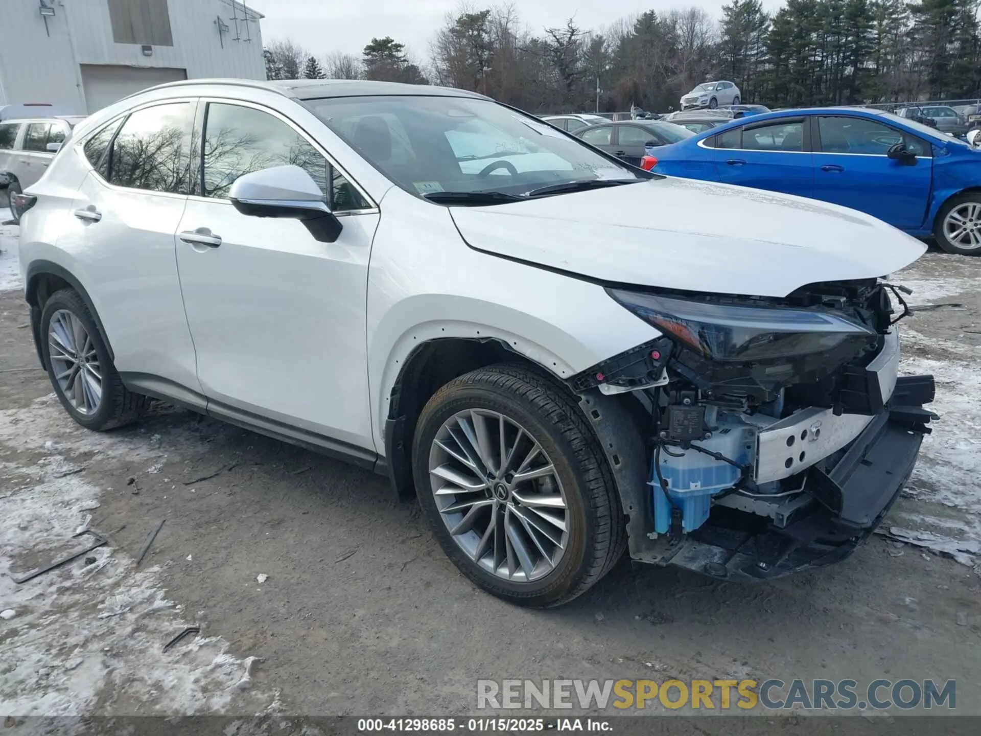 1 Photograph of a damaged car JTJHGCEZXR5007672 LEXUS NX 350 2024