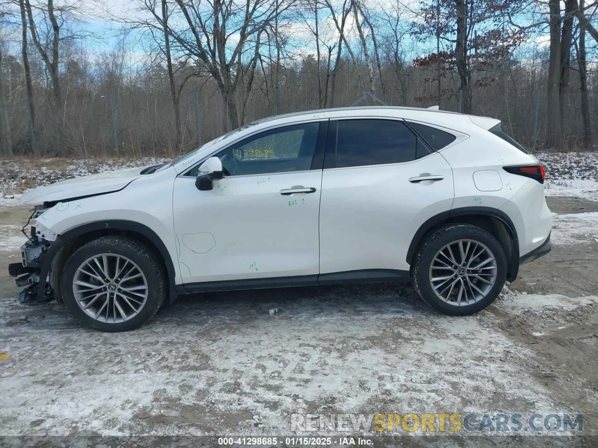 14 Photograph of a damaged car JTJHGCEZXR5007672 LEXUS NX 350 2024