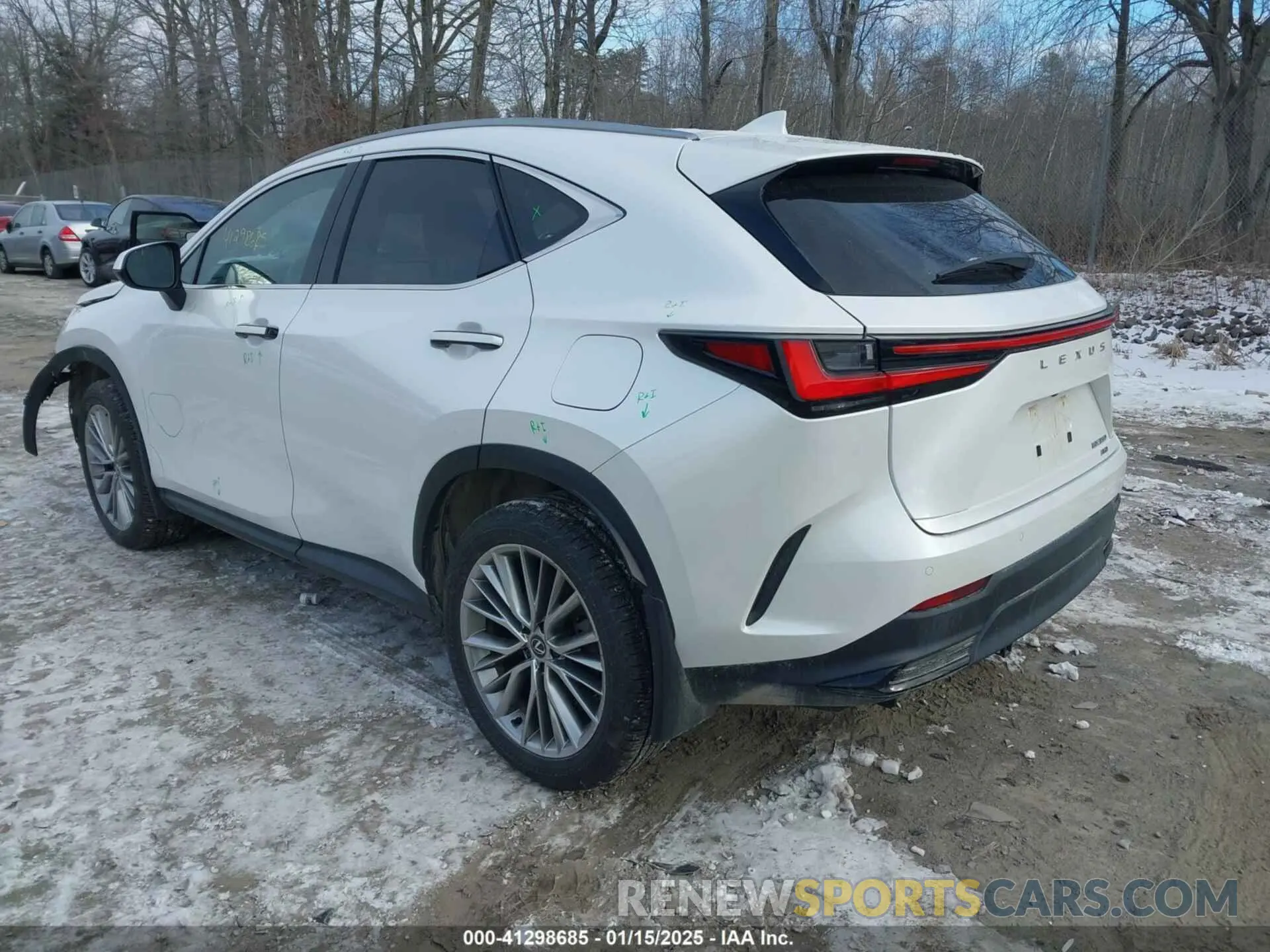 3 Photograph of a damaged car JTJHGCEZXR5007672 LEXUS NX 350 2024